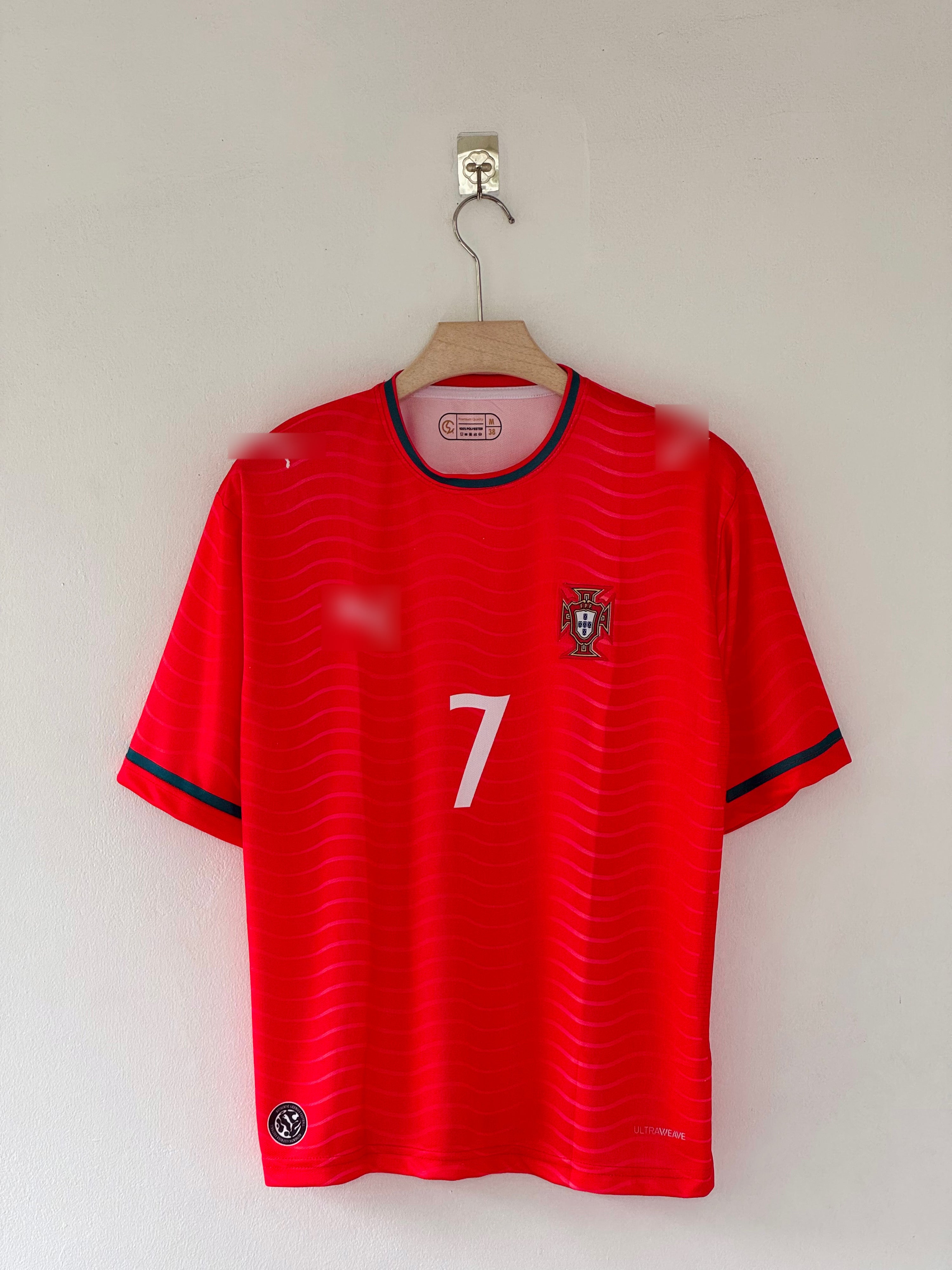 Portugal 2026 World Cup Home Jersey (Embroidered five sleeve Edition)