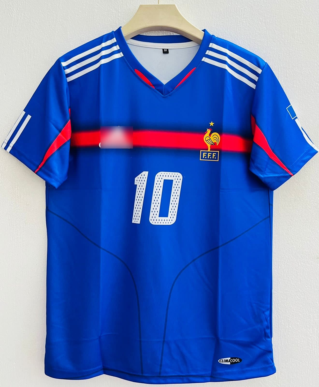 Elegance in Blue – 2004 France Home Retro Jersey – Zinedine Zidane Edition