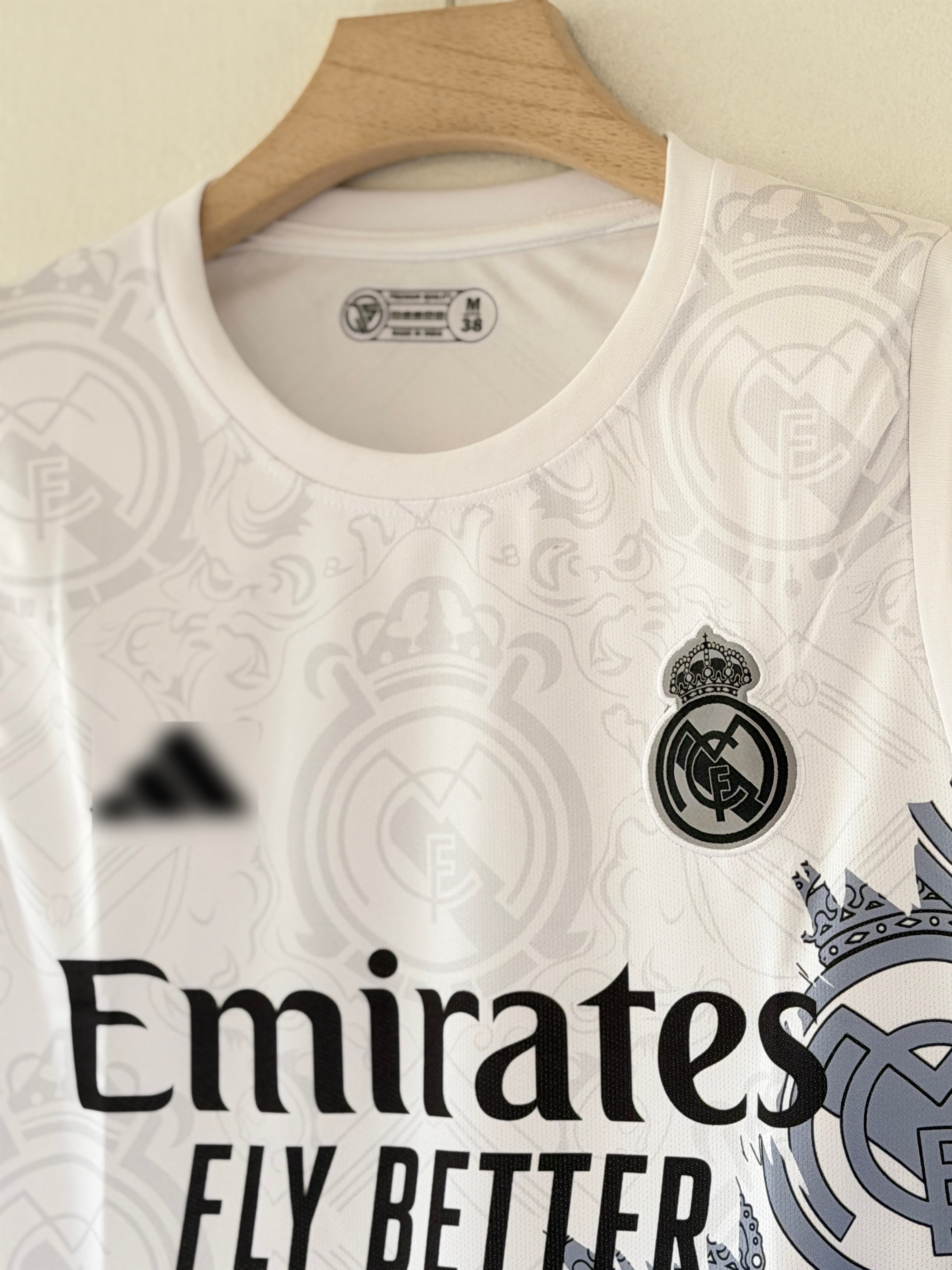 Mythic Power — Real Madrid “White Dragon” Special Edition Sleeveless Jersey