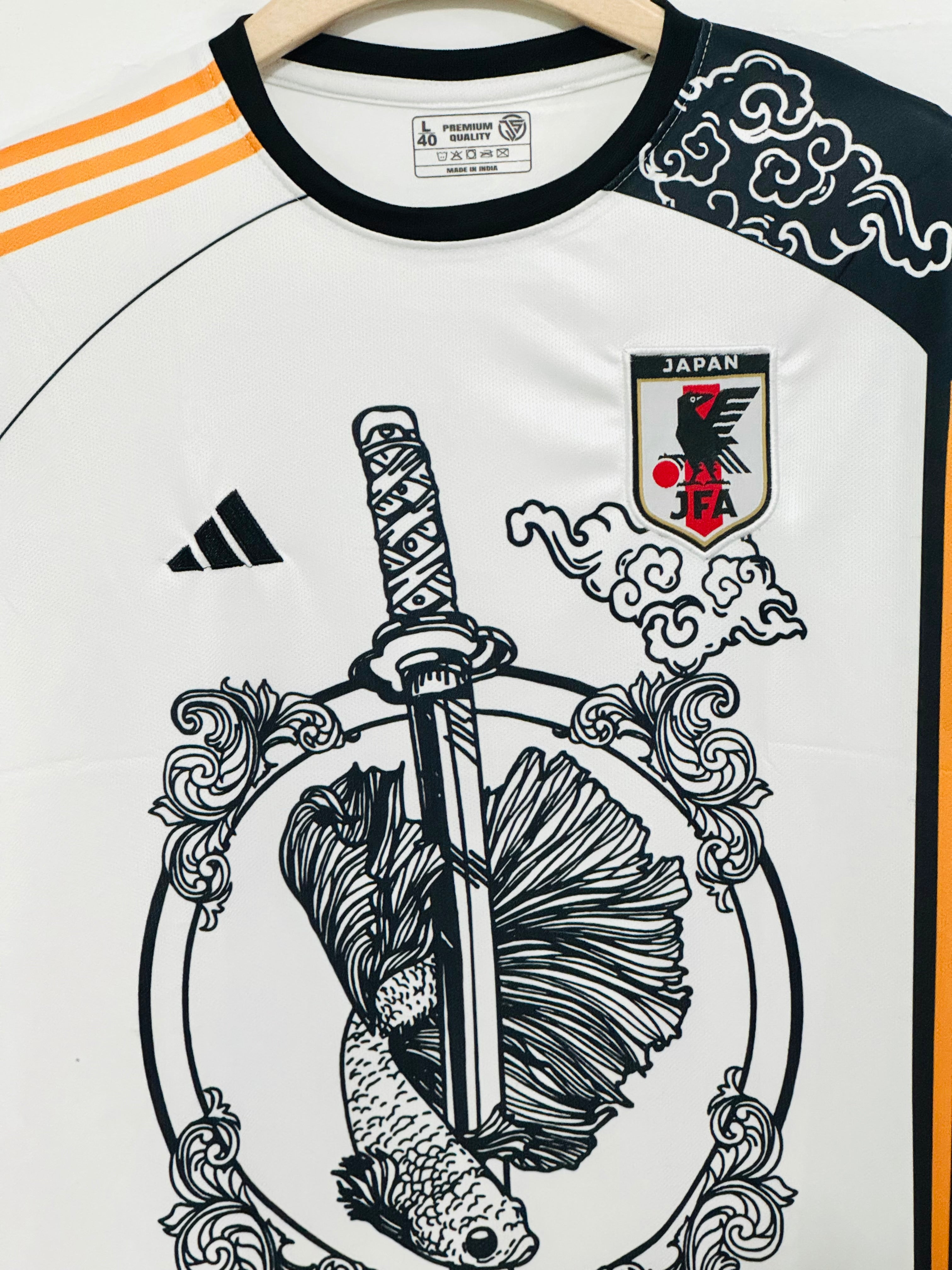 Unite Anime and Football with the 2024 Japan Tsubasa Special Edition Jersey – Embroidery Edition