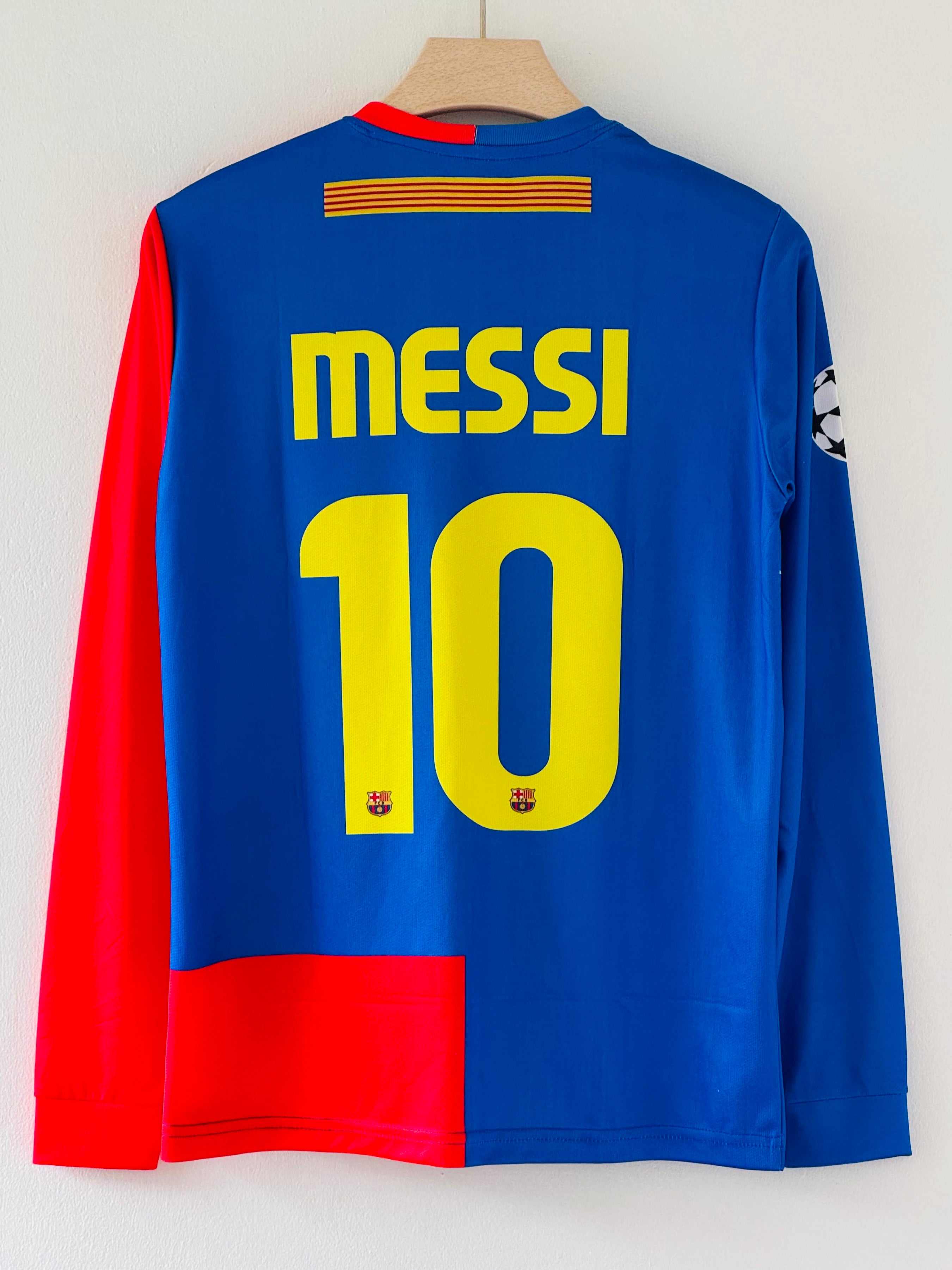 2008-09Barcelona Home Jersey – Lionel Messi Full sleeve Embroidery edition