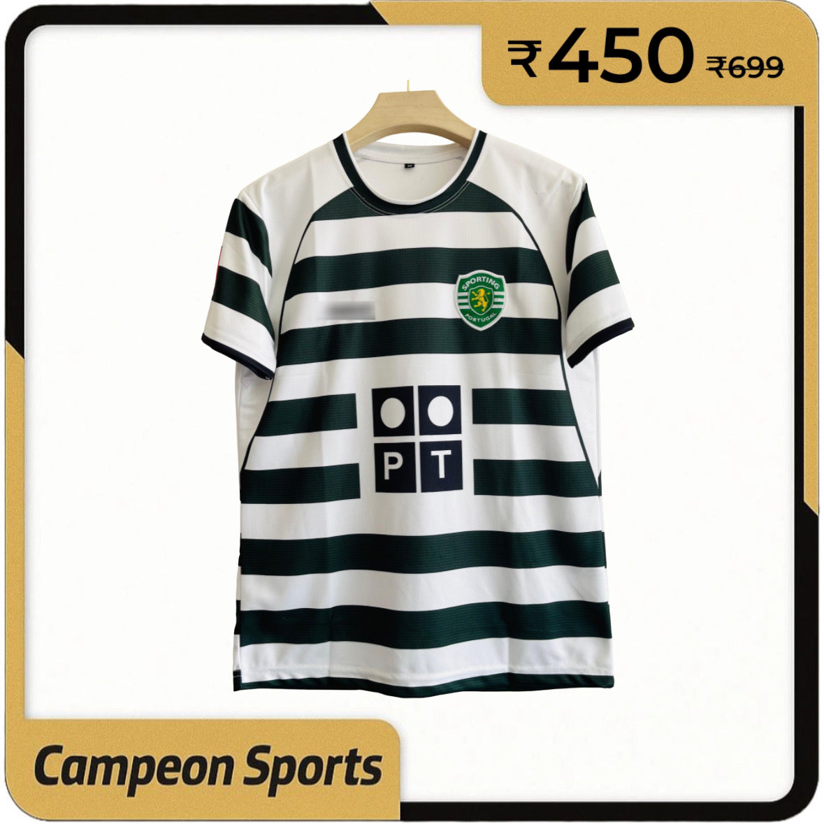 2002-03 Sporting Lisbon Home Kit Cristiano Ronaldo Version  - A Legend’s Beginnings