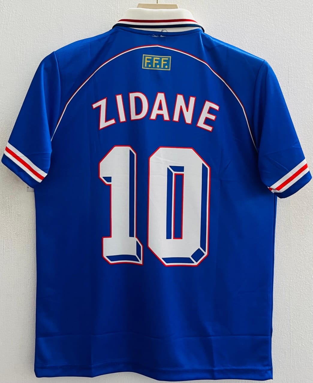 1998 France Home Jersey - Zidane World Champion Edition embroidery