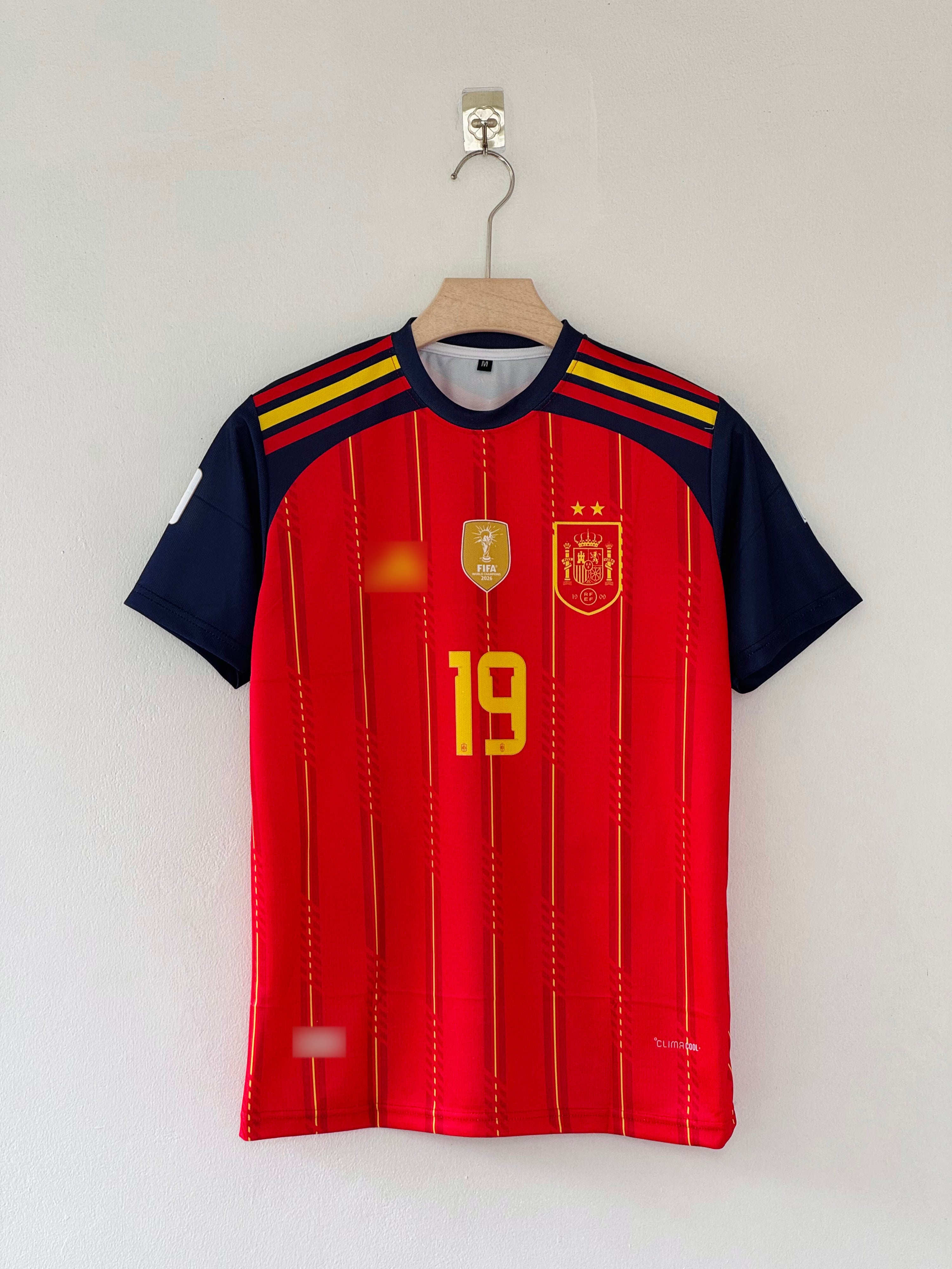 Spain 2026 World Cup Home Jersey (Two-Star Edition)