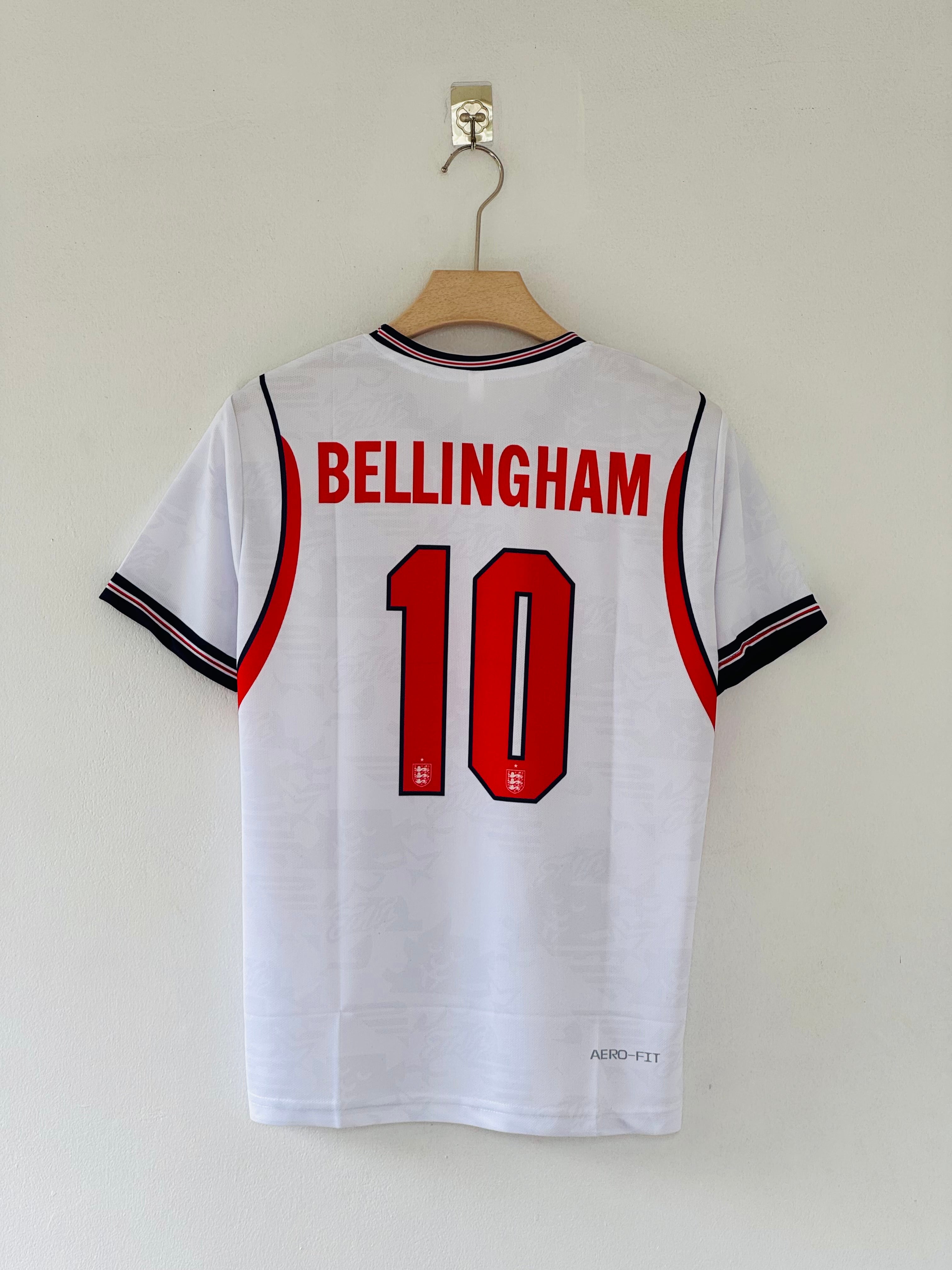 Three Lions on the World Stage — England 2026 World Cup Home Kit sublimation