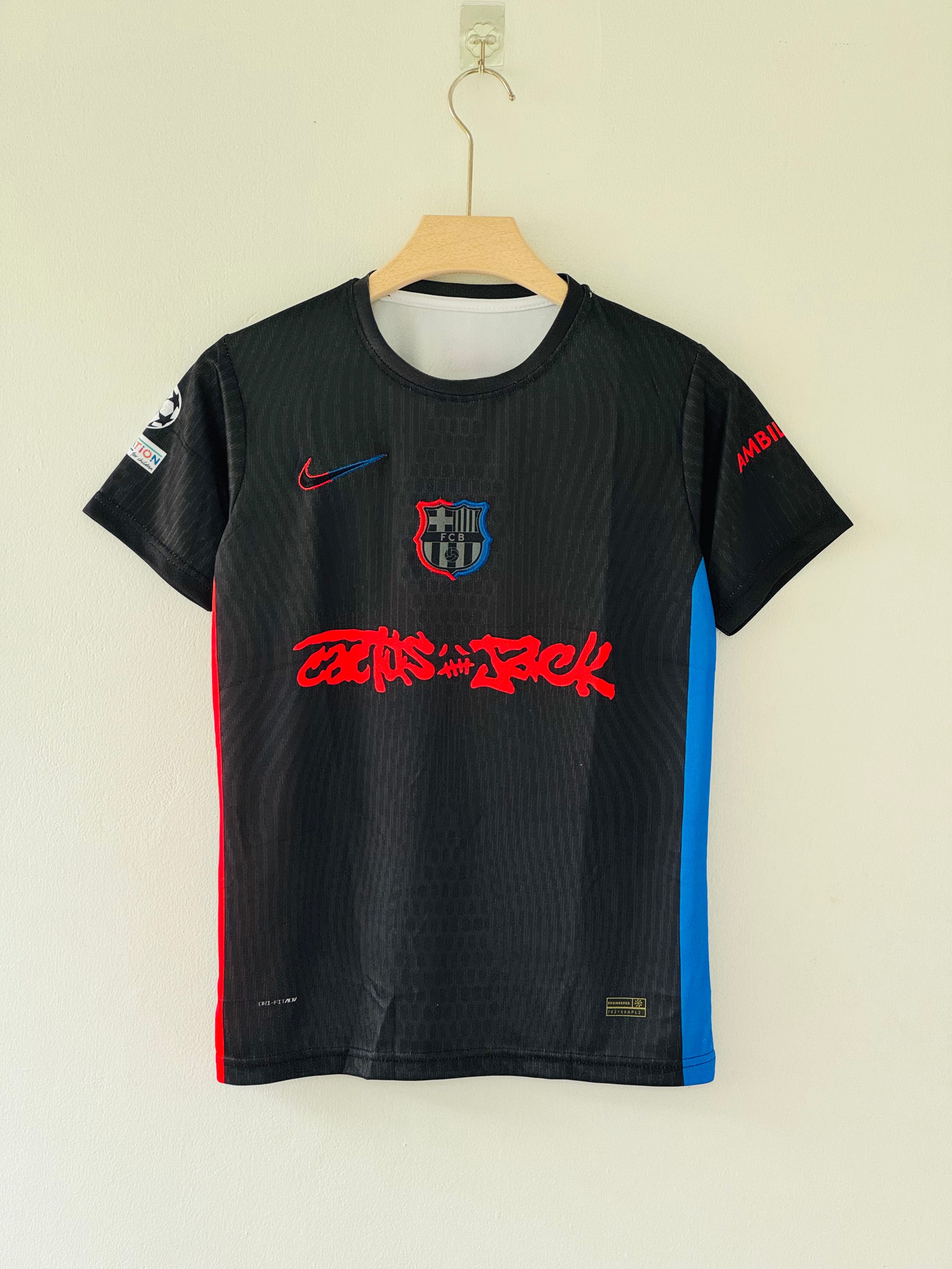 Elegance in Motion – 2025 Barcelona Away Jersey(yamal edition)