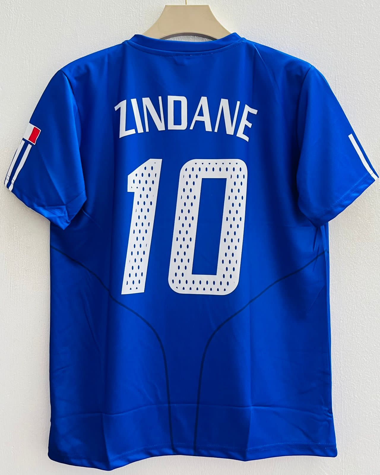 Elegance in Blue – 2004 France Home Retro Jersey – Zinedine Zidane Edition