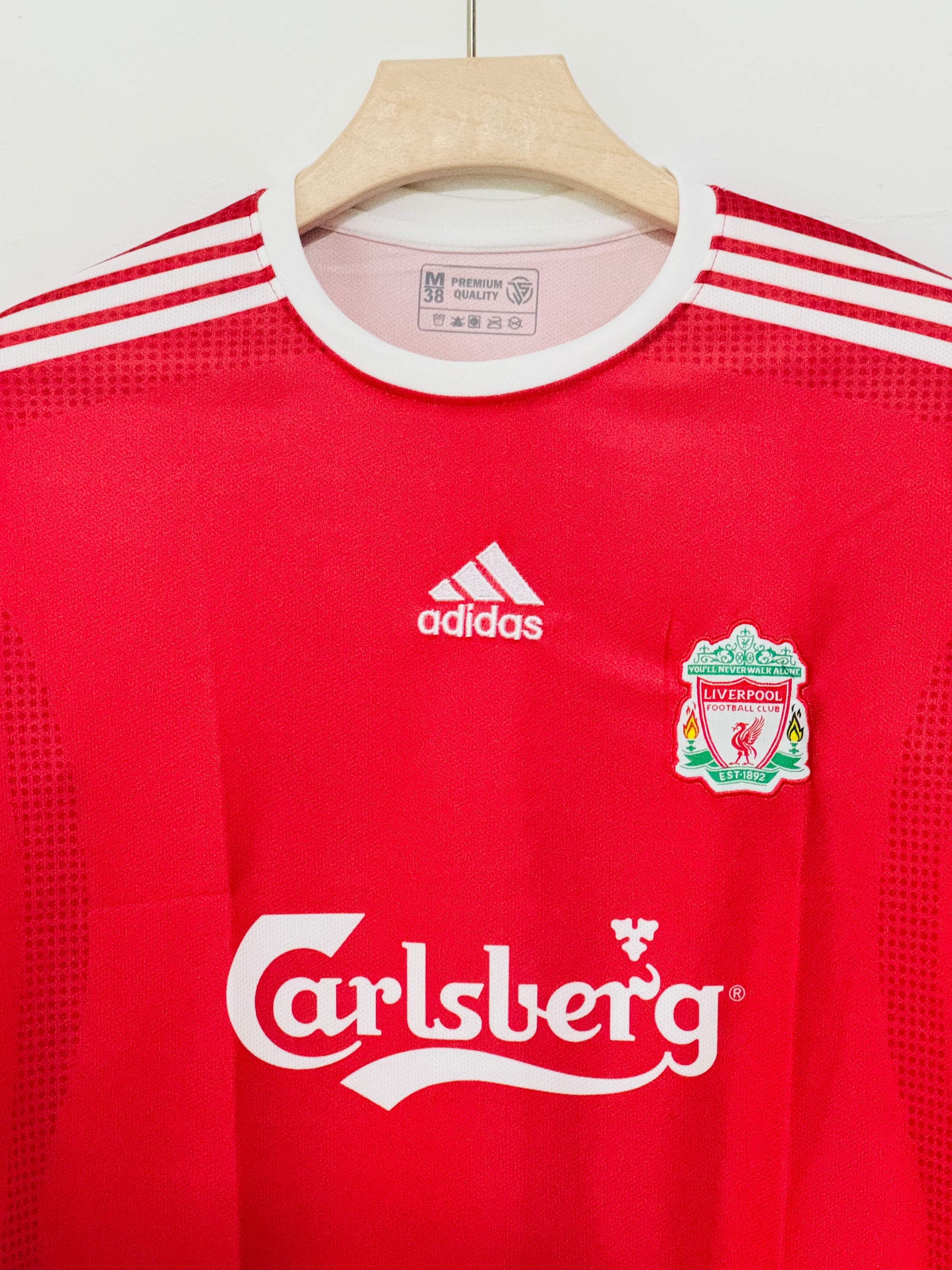 Relive the Anfield Roar with the 2008-10 Liverpool Home Jersey – Fernando Torres Embroidery Edition