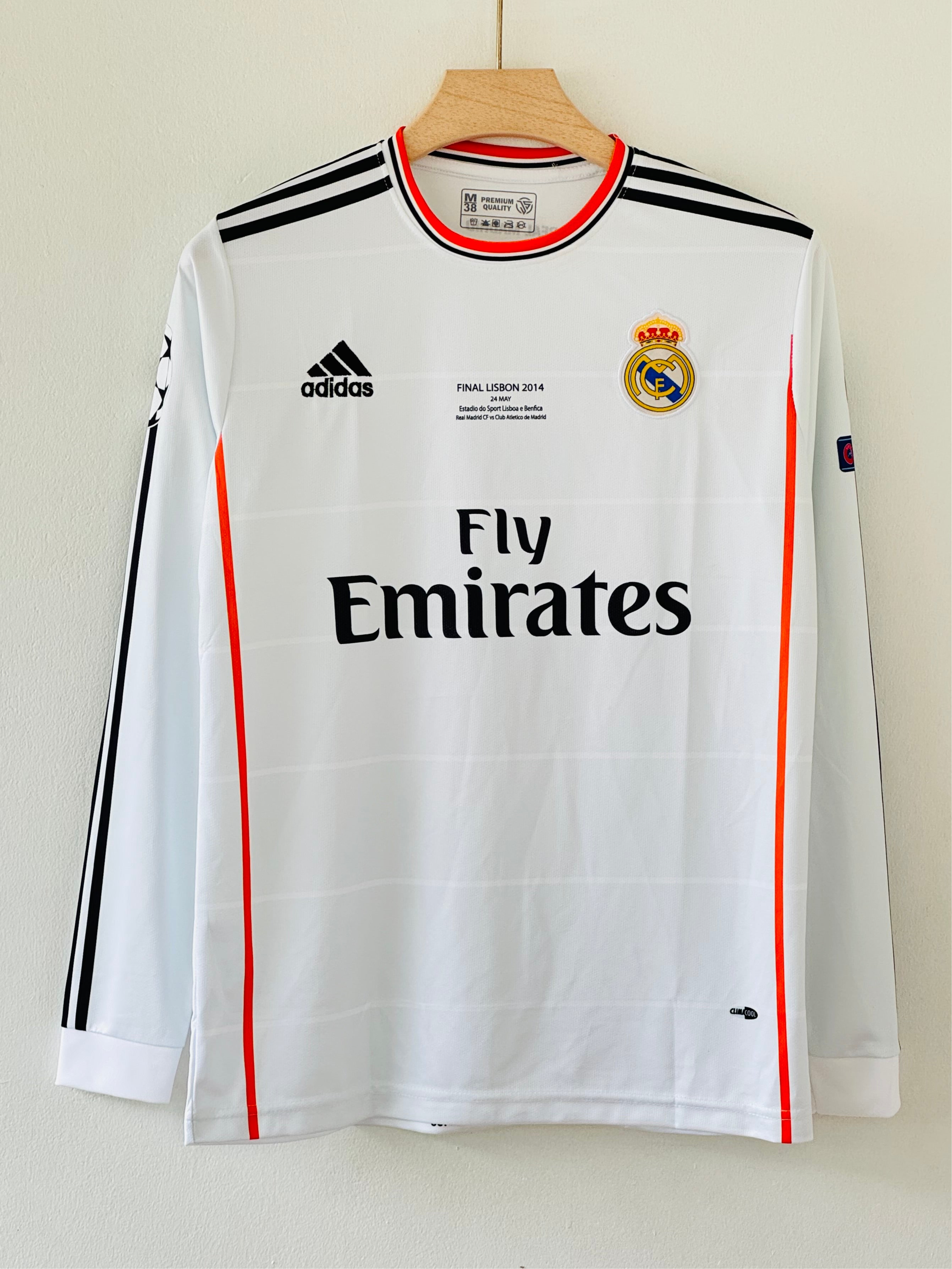 The Decima Legacy – 2013-14 Real Madrid Home Jersey – Cristiano Ronaldo Full Sleeve Embroidery Edition