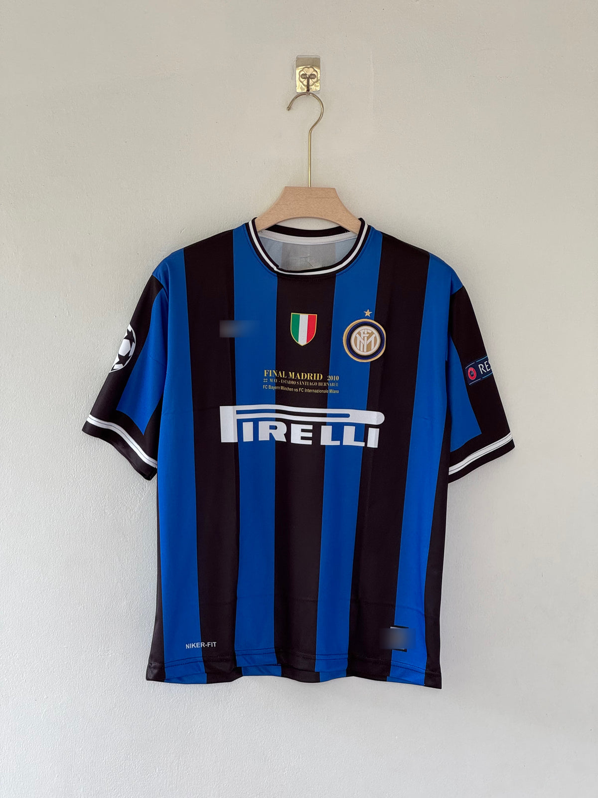 1999-2000 Inter Milan Home Jersey – Ronaldo  Embroidery Edition five sleeve