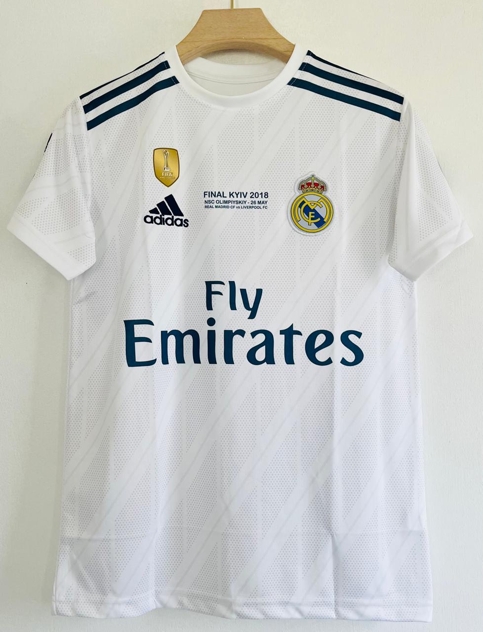 Celebrate Ronaldo’s Fifth Champions League Triumph with the 2017-18 Real Madrid Home Jersey