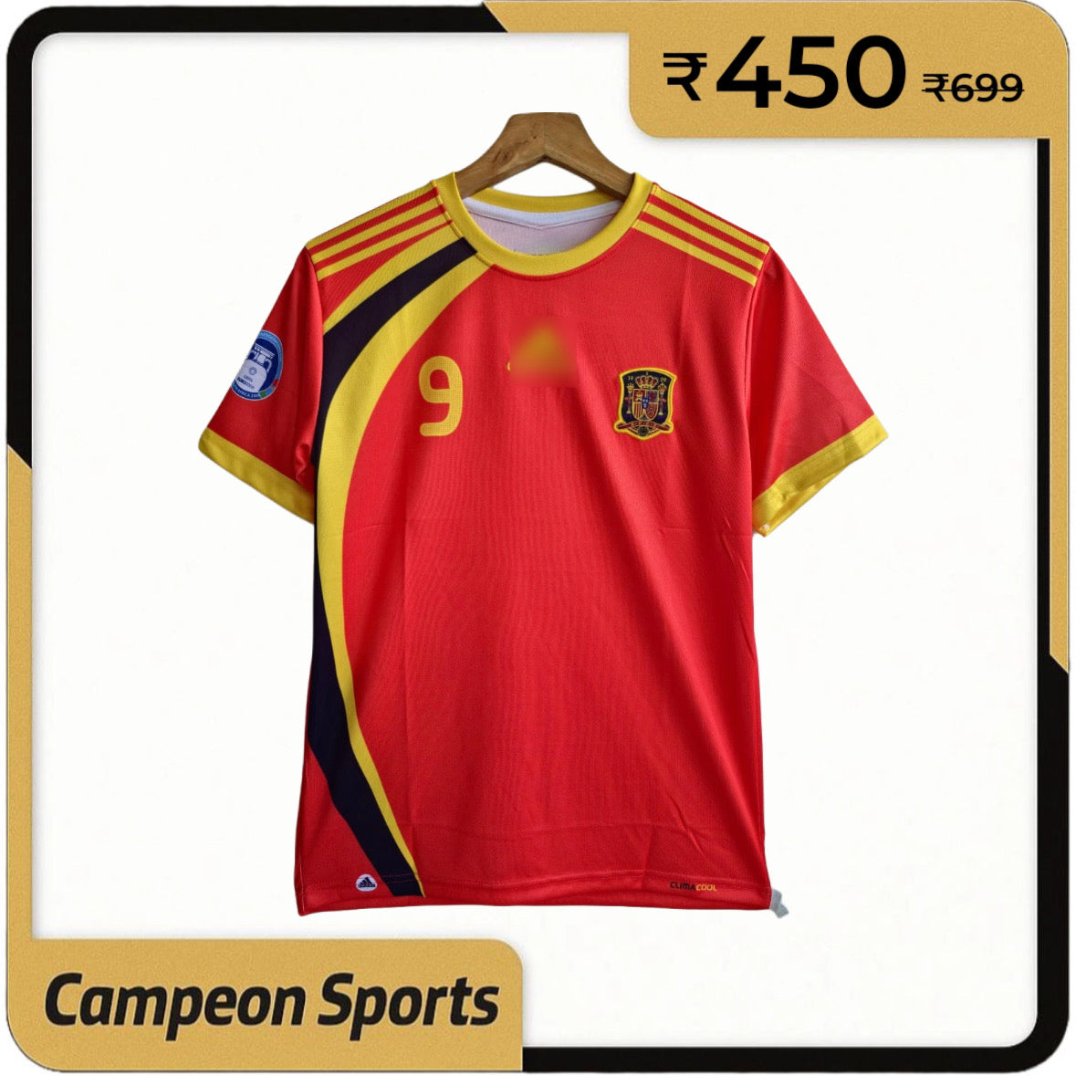 La Roja Legacy – Spain 2009 Home Kit (Torres Edition)