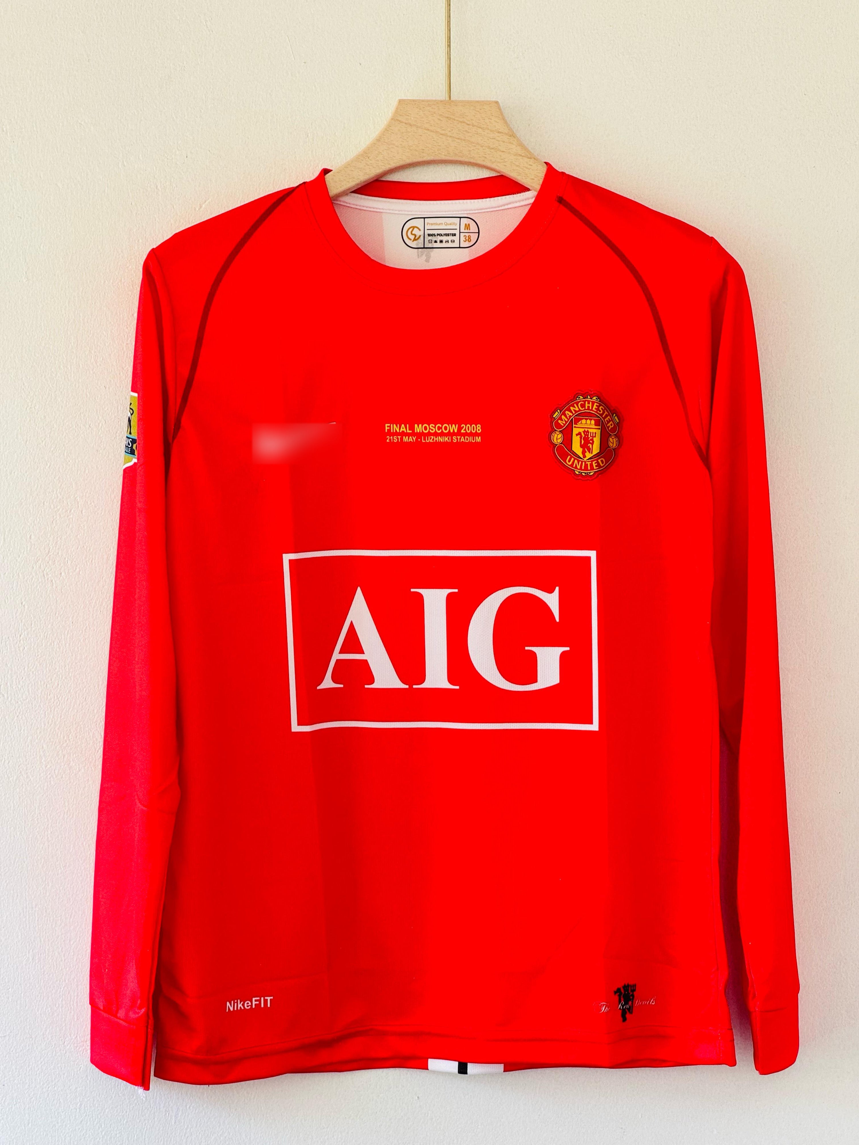 2007-08 Manchester United Home Jersey – Cristiano Ronaldo Full sleeve Embroidery Edition