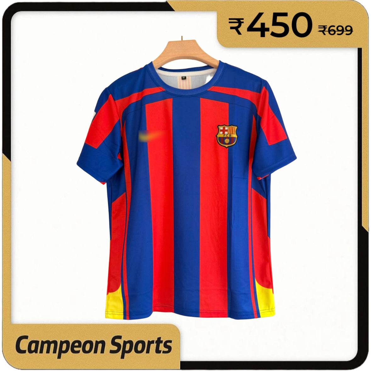 Glory in Motion — FC Barcelona 2005/06 Home Jersey retro