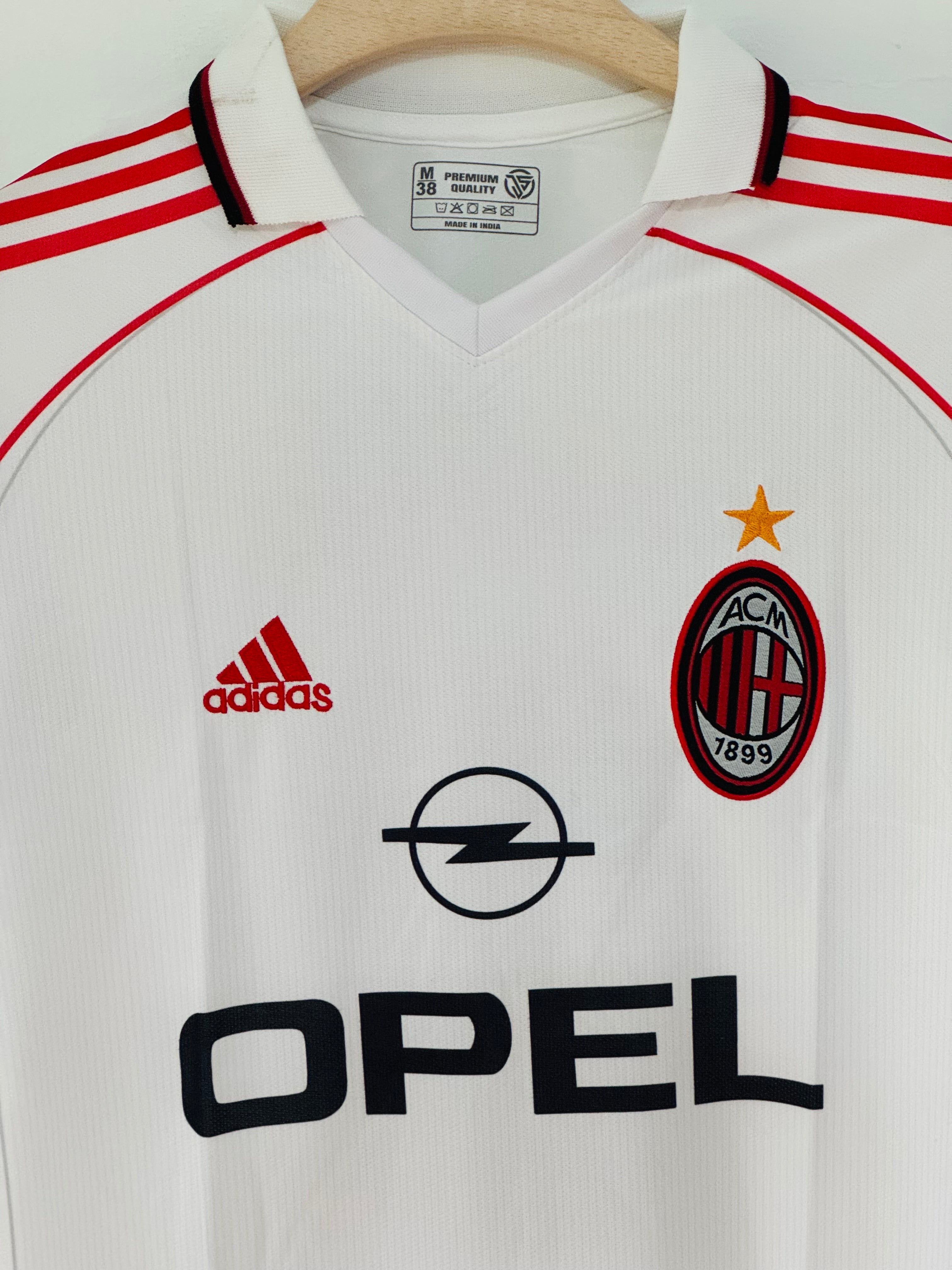 Celebrate Rossoneri Royalty with the 1999-2000 AC Milan Jersey – Paolo Maldini Embroidery Edition
