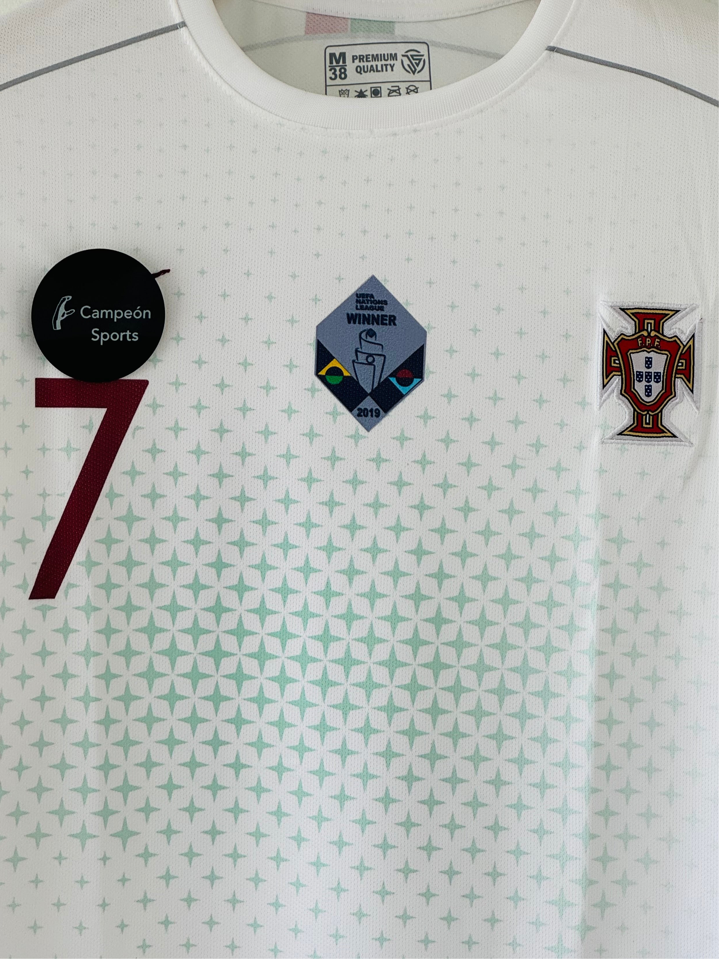 Timeless Greatness – Portugal Away Jersey – Cristiano Ronaldo Full Sleeve Embroidery Edition