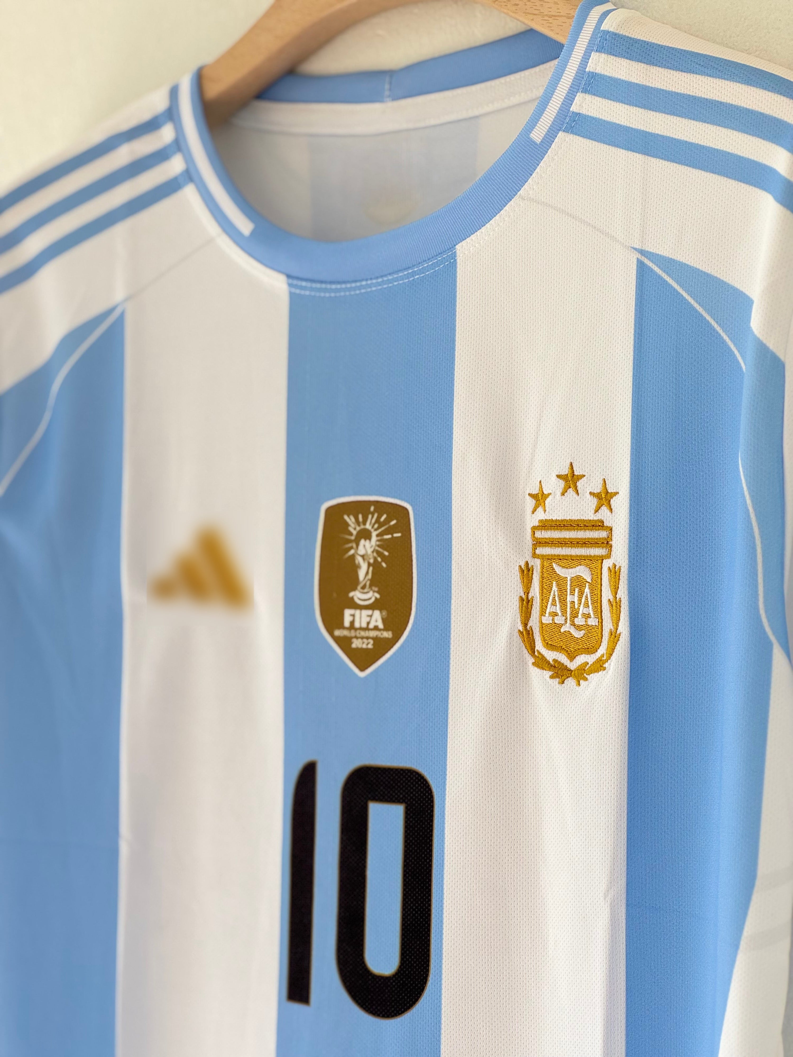 Champions in Blue and White – Argentina 2024 Home Jersey