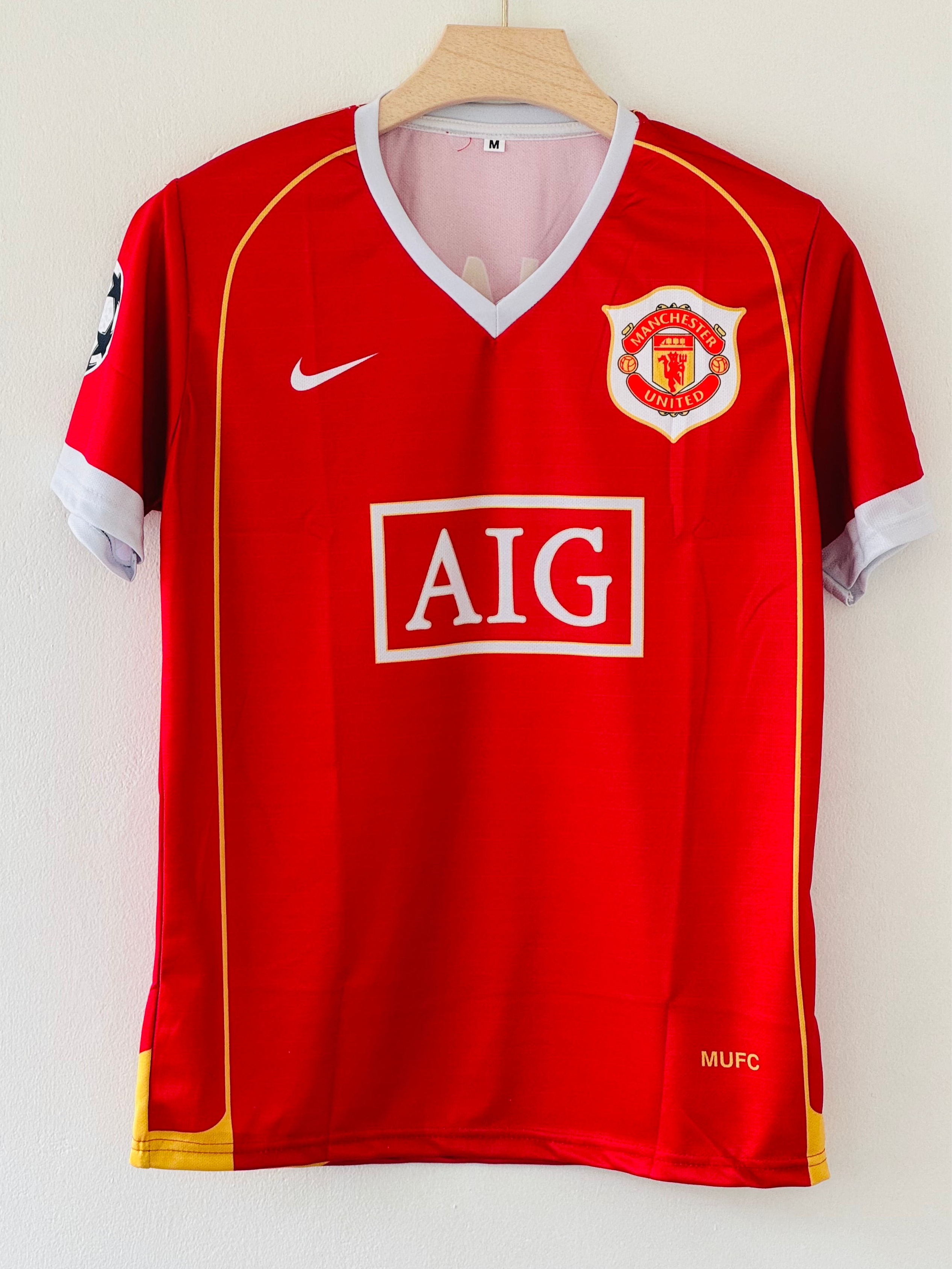 Celebrate Ronaldo’s Breakout Season with the 2006-07 Manchester United Home Jersey