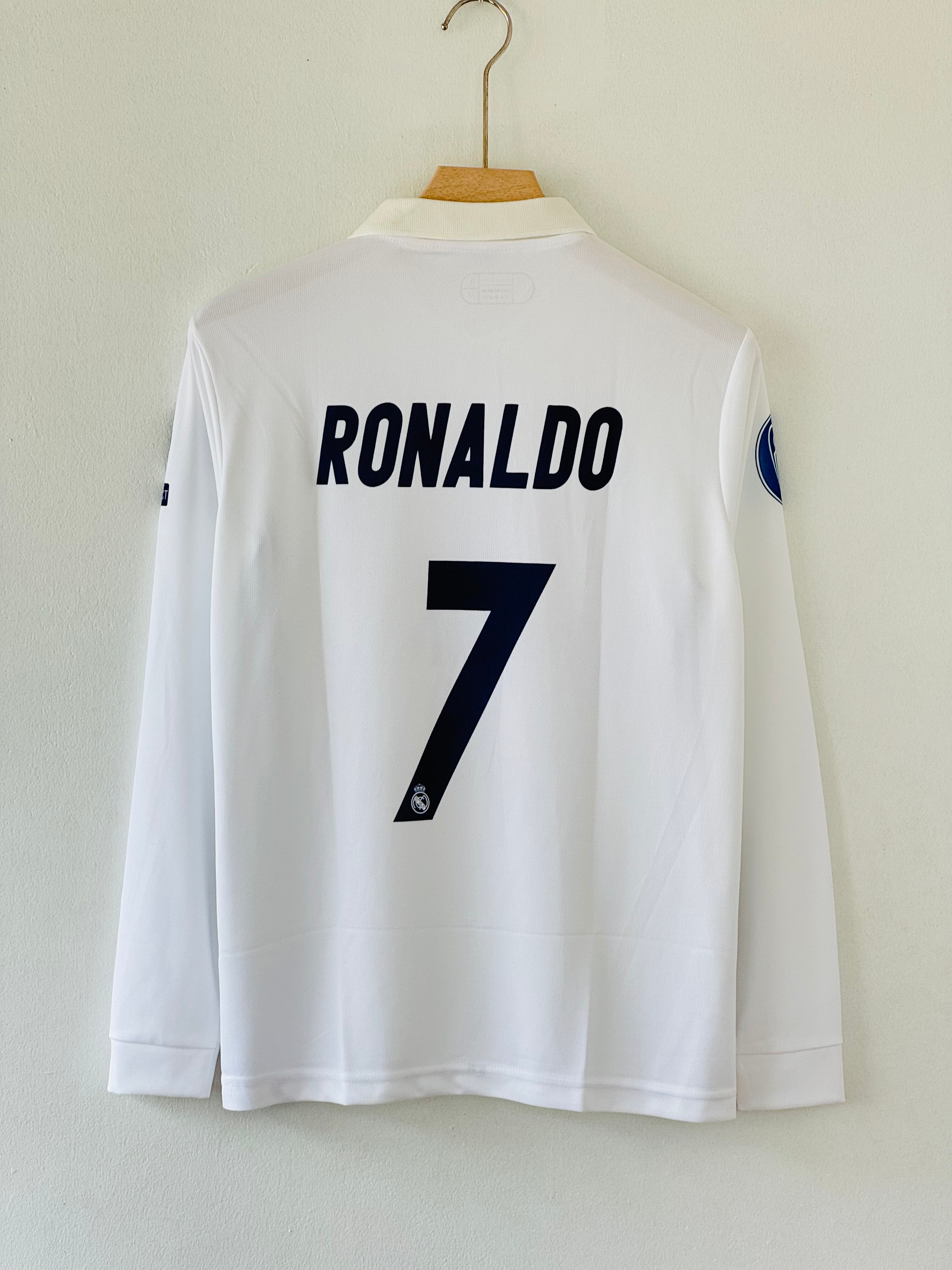 Glory in White – 2016-17 Real Madrid Home Jersey – Cristiano Ronaldo Full Sleeve Embroidery Edition
