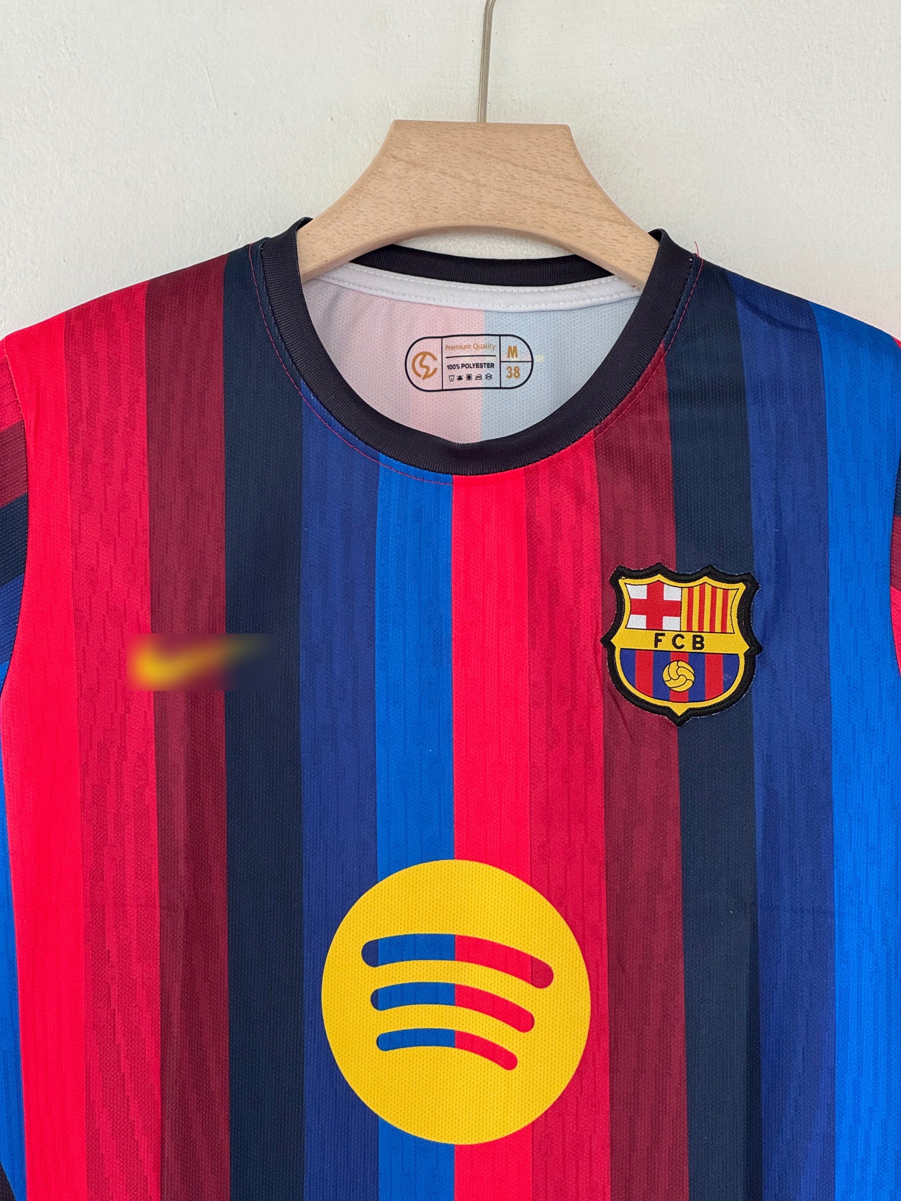 Blaugrana Elite — FC Barcelona 2026–27 Home Jersey (Full Sleeve Edition)