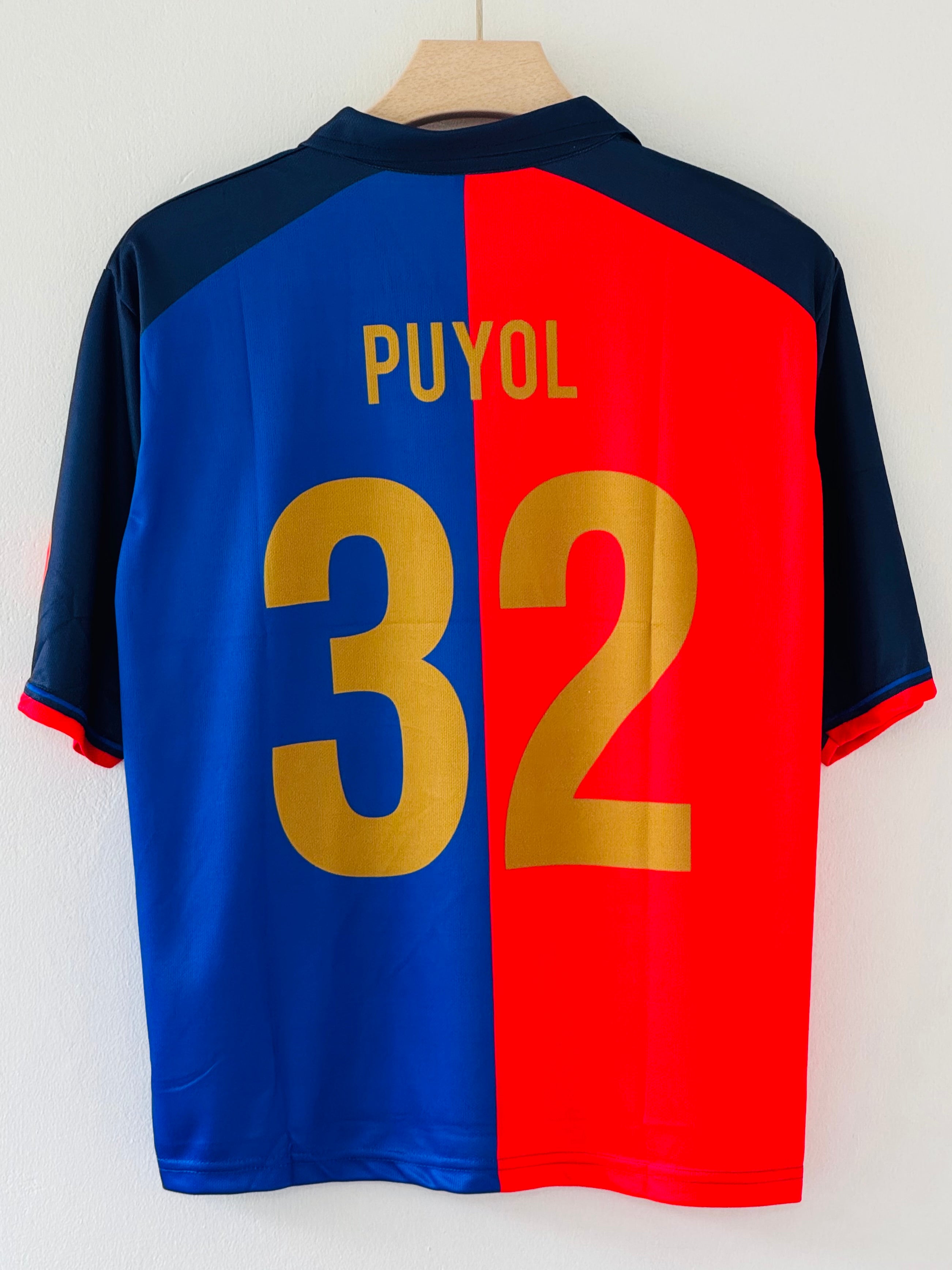 Barcelona 1998-99Jersey – Puyol Five sleeve Edition