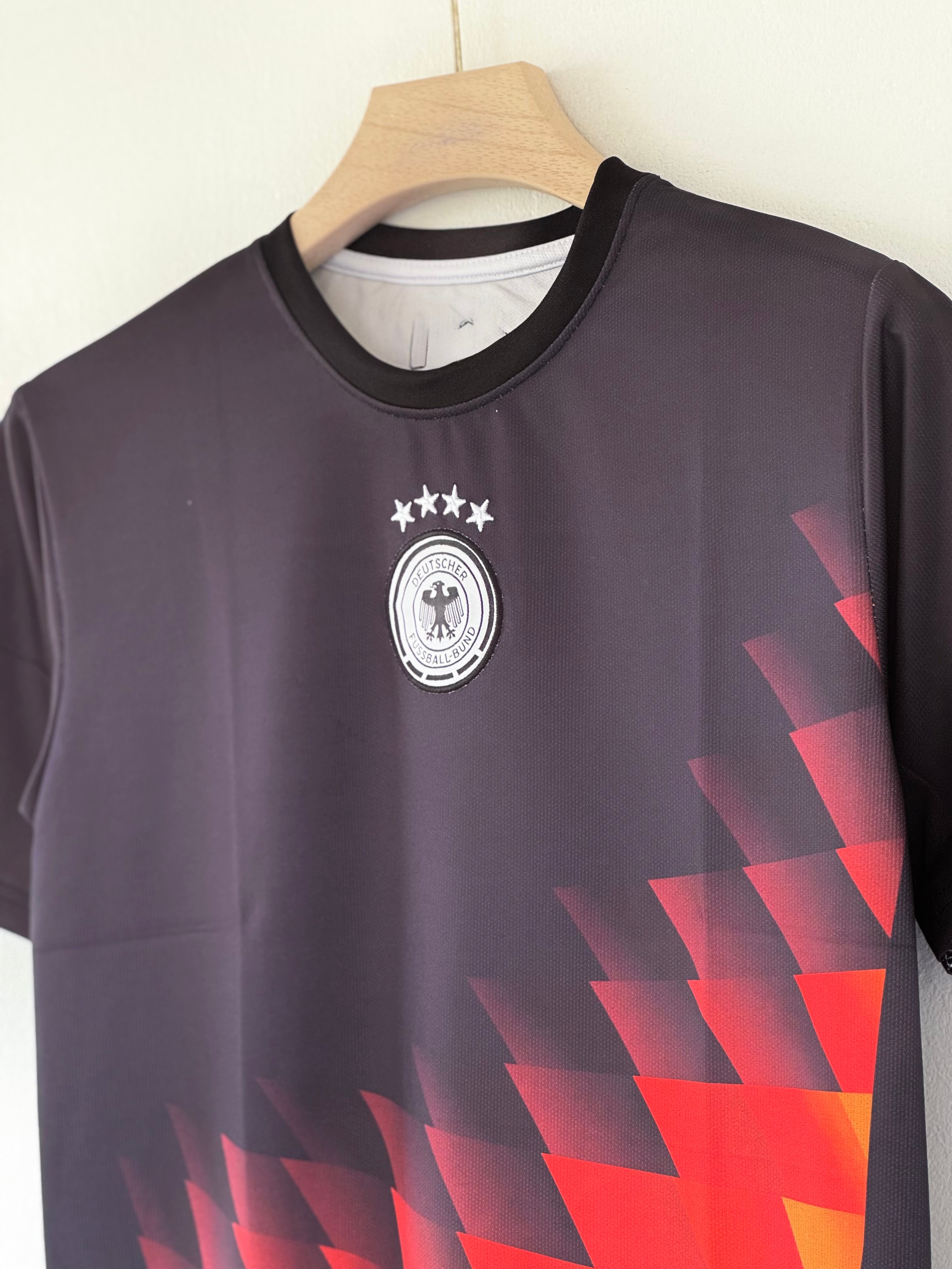 Sharp Warmups, German Engineering – Germany 2024/25 Pre-Match Kit