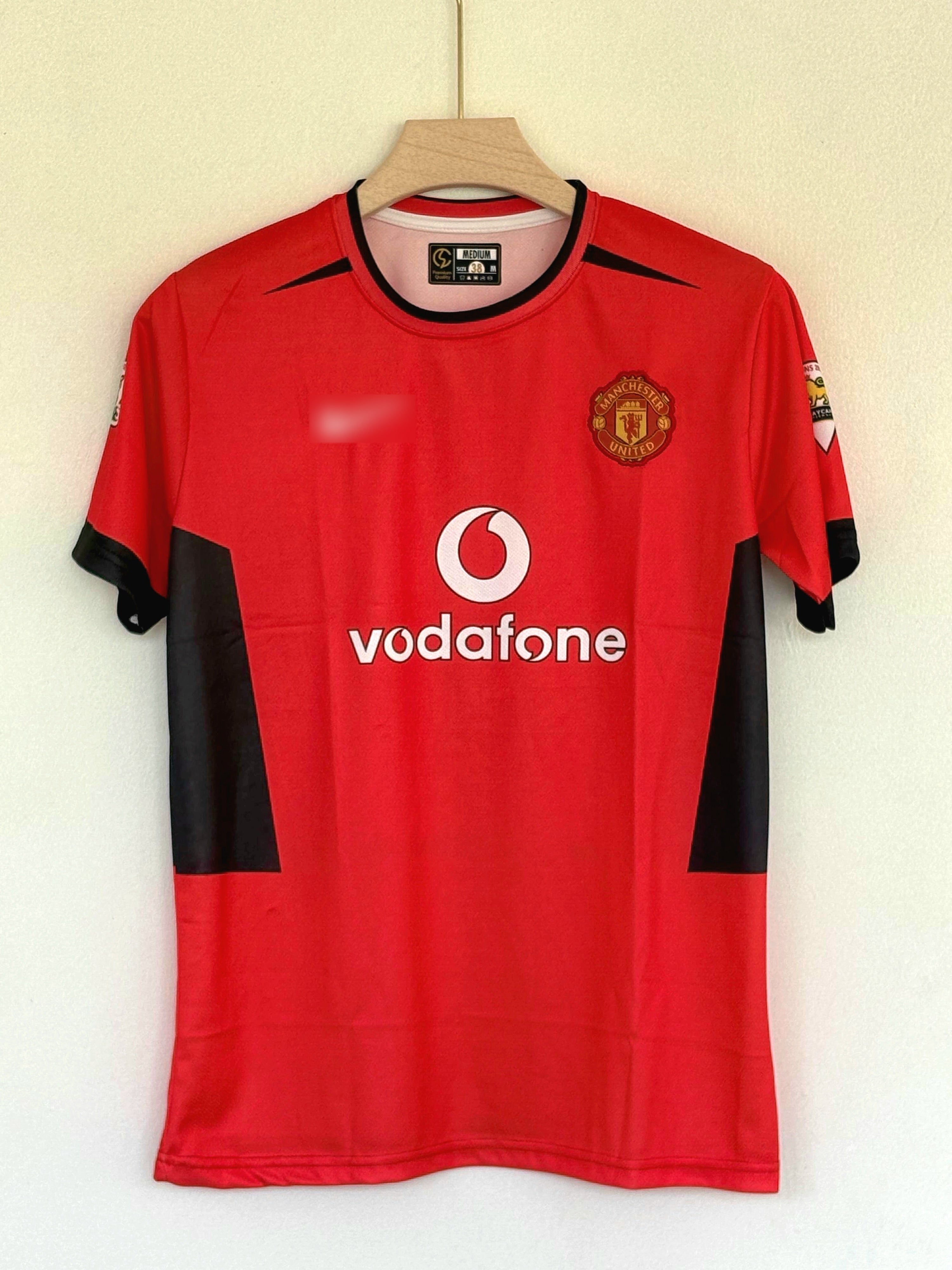 2003-04 Manchester United Home Jersey - Ronaldo Debut  Edition