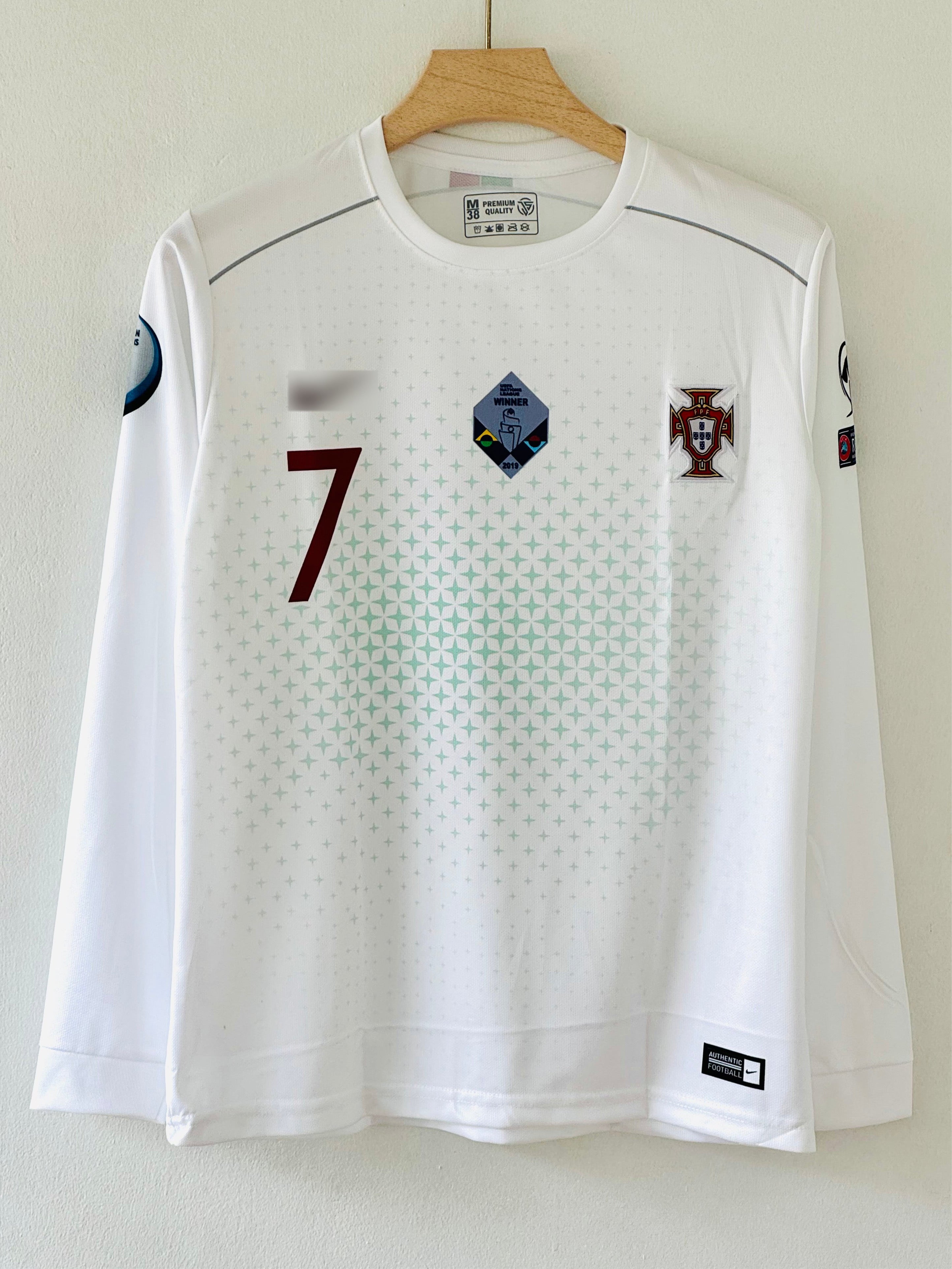 Timeless Greatness – Portugal Away Jersey – Cristiano Ronaldo Full Sleeve Embroidery Edition