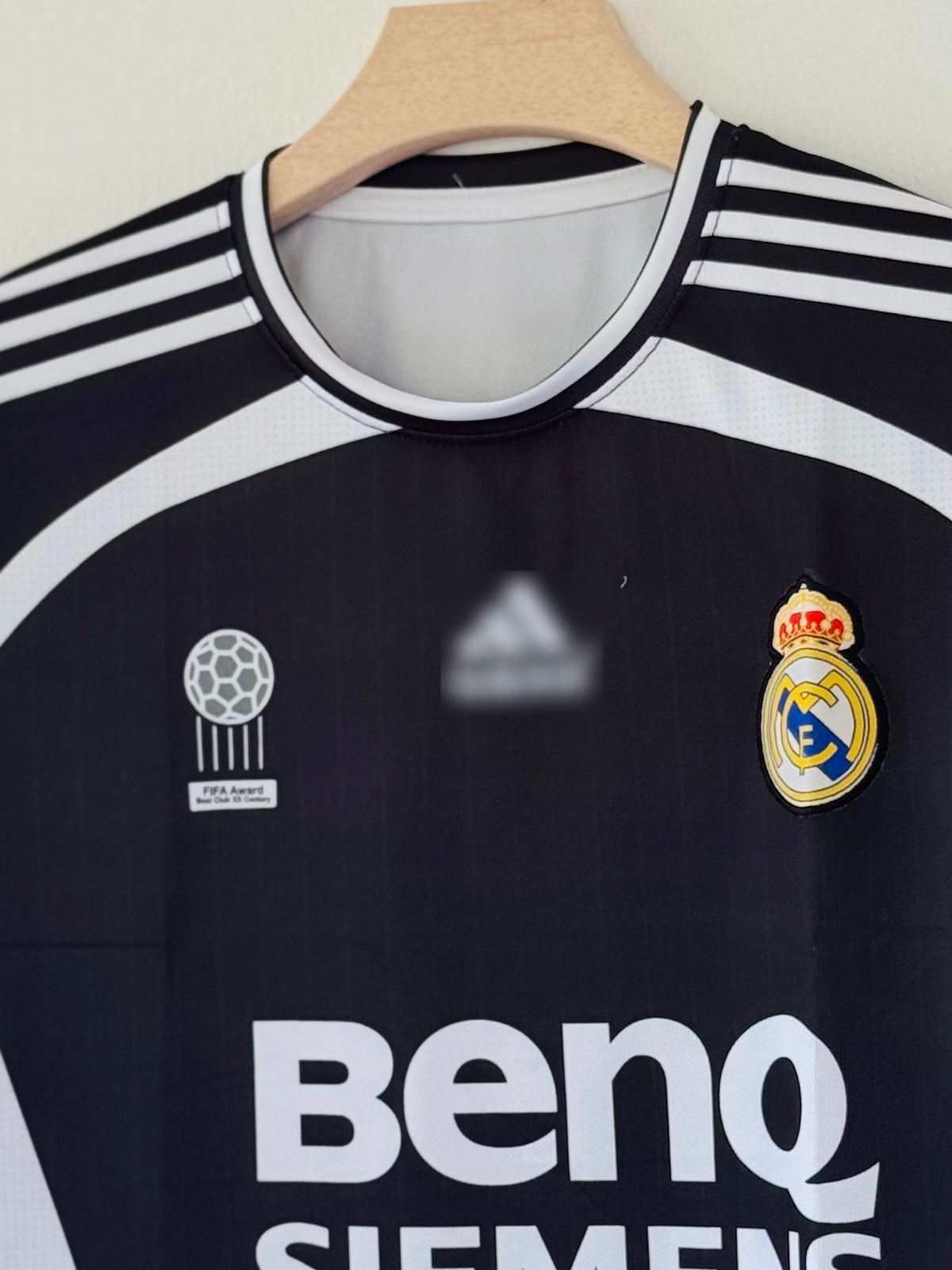 Real Madrid 2006/07 Away Retro Jersey beckham full sleeve