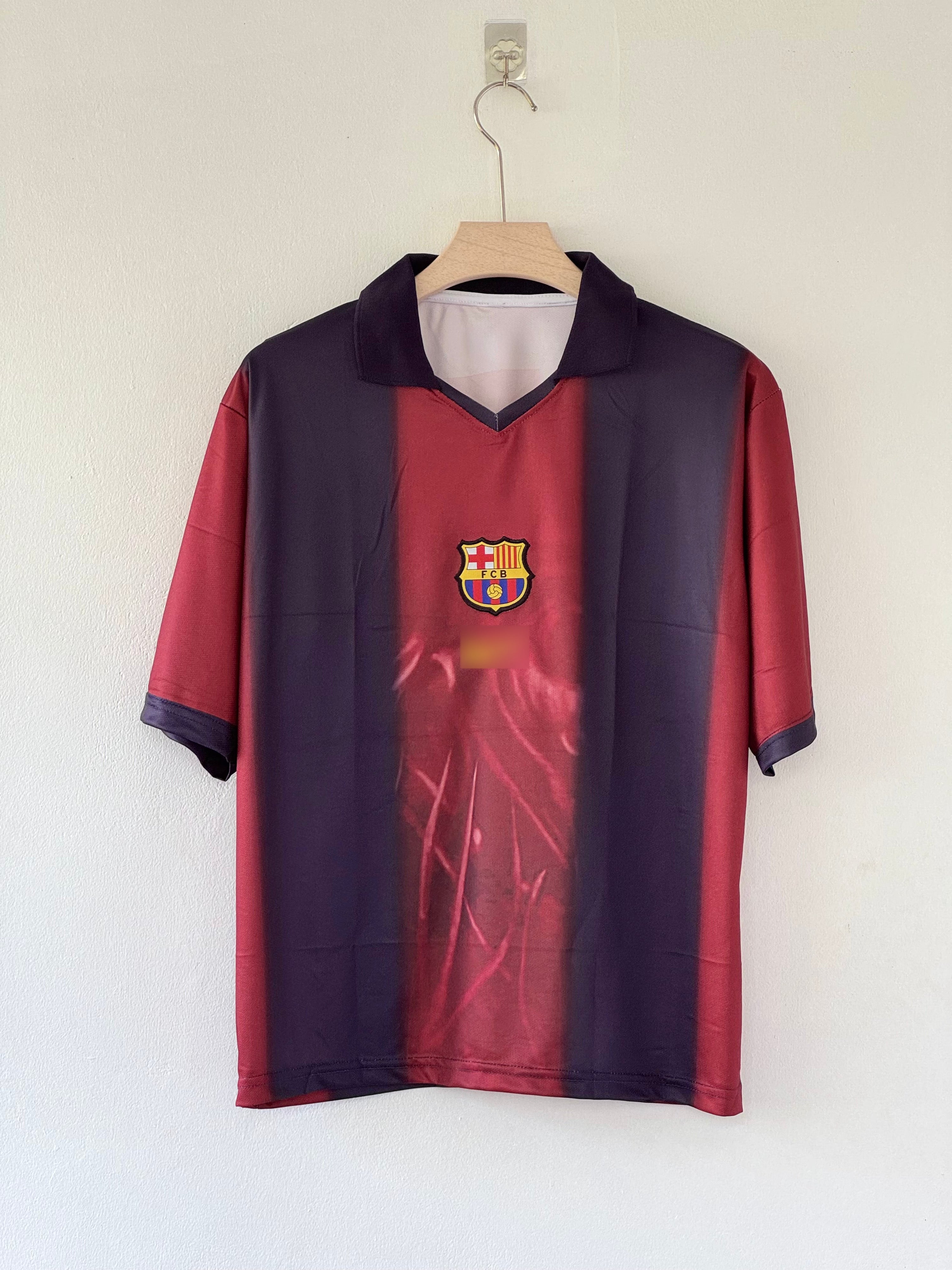 Barça Meets Utopia – FC Barcelona x Travis Scott Cactus Jack Edition Jersey five sleeve