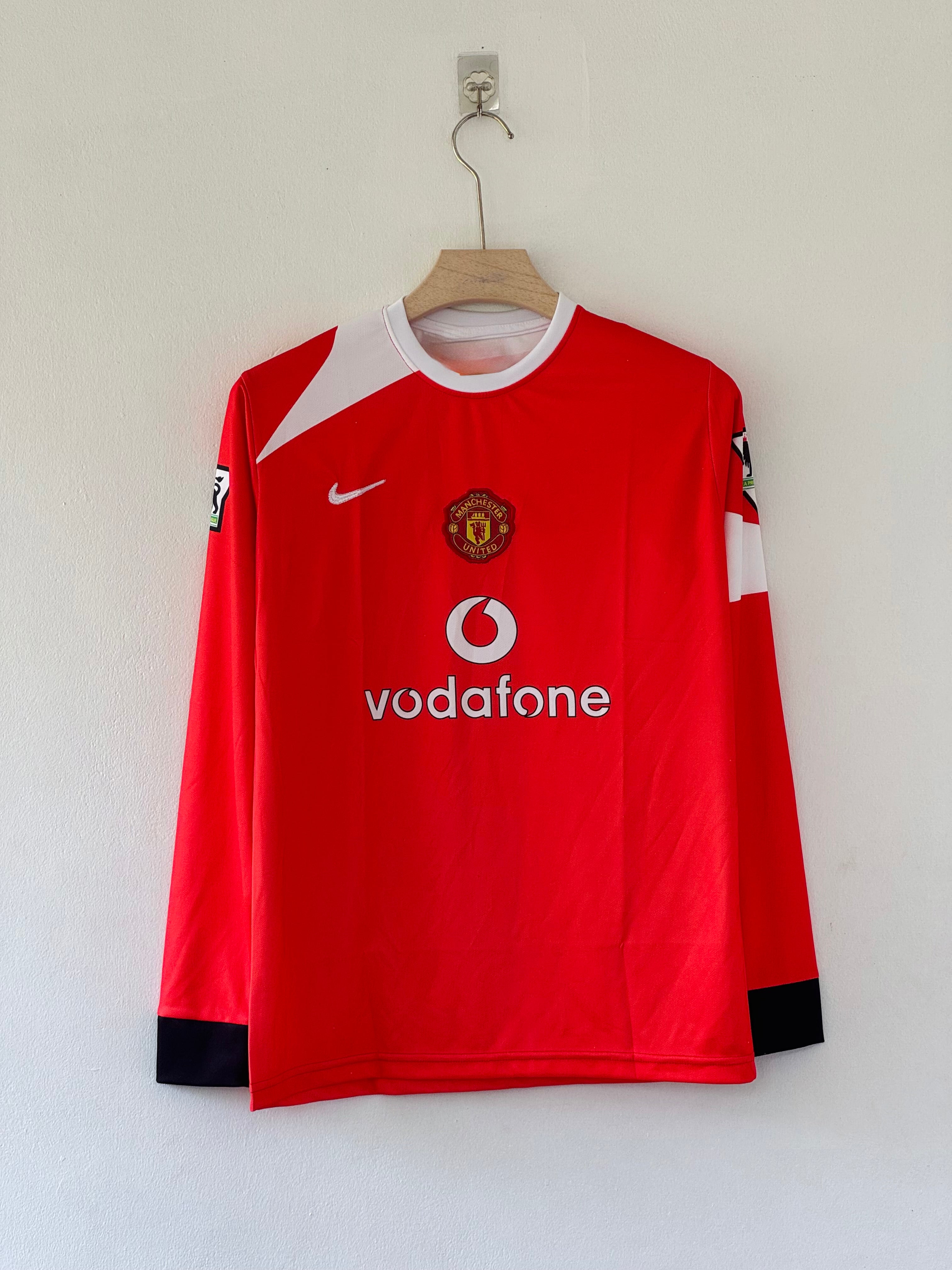 The Red Devils’ Pride – Manchester United 2004/05 Home Kit (Full Sleeve)