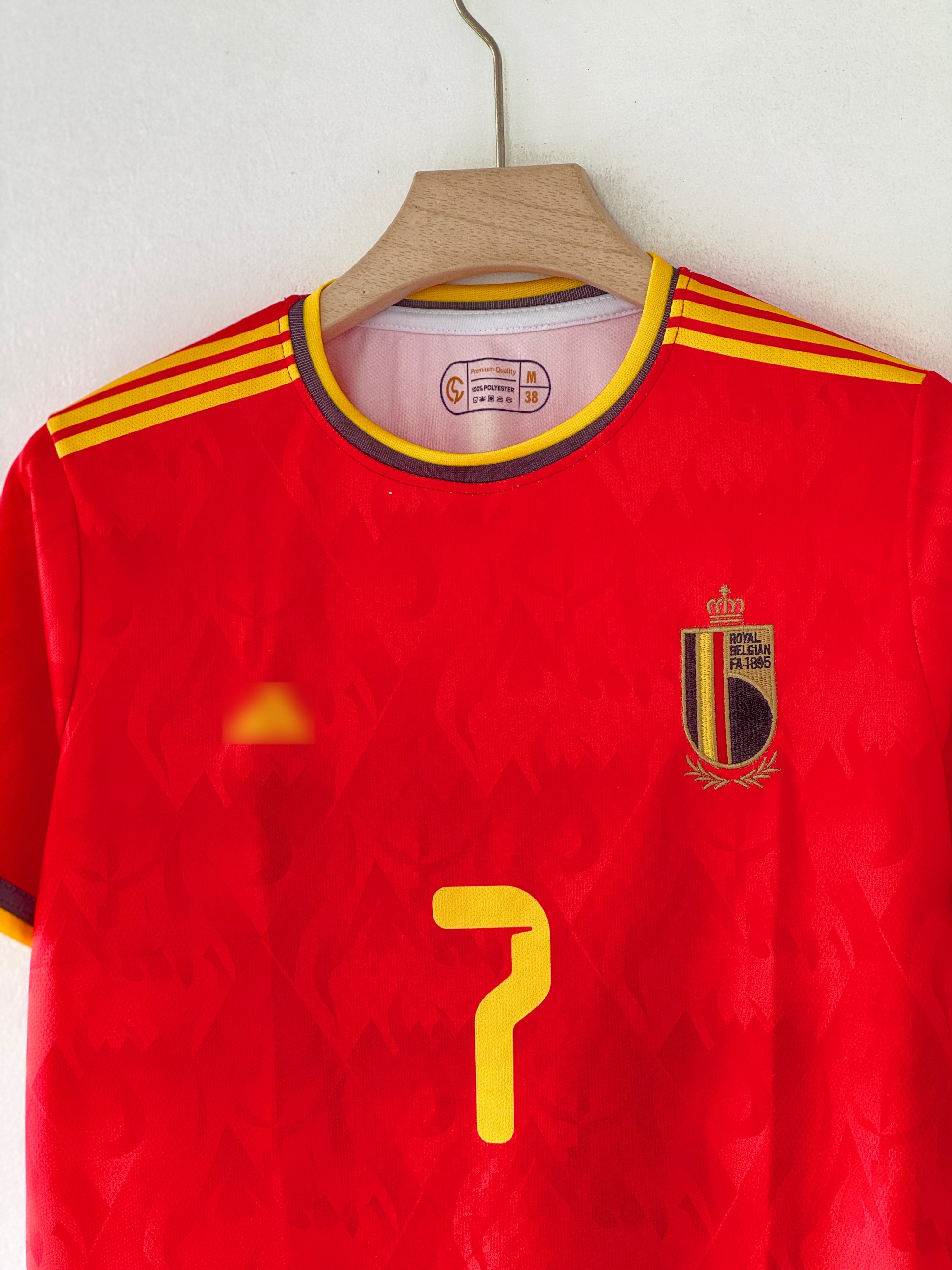 Red Devils Pride — Belgium 2026 World Cup Home Jersey