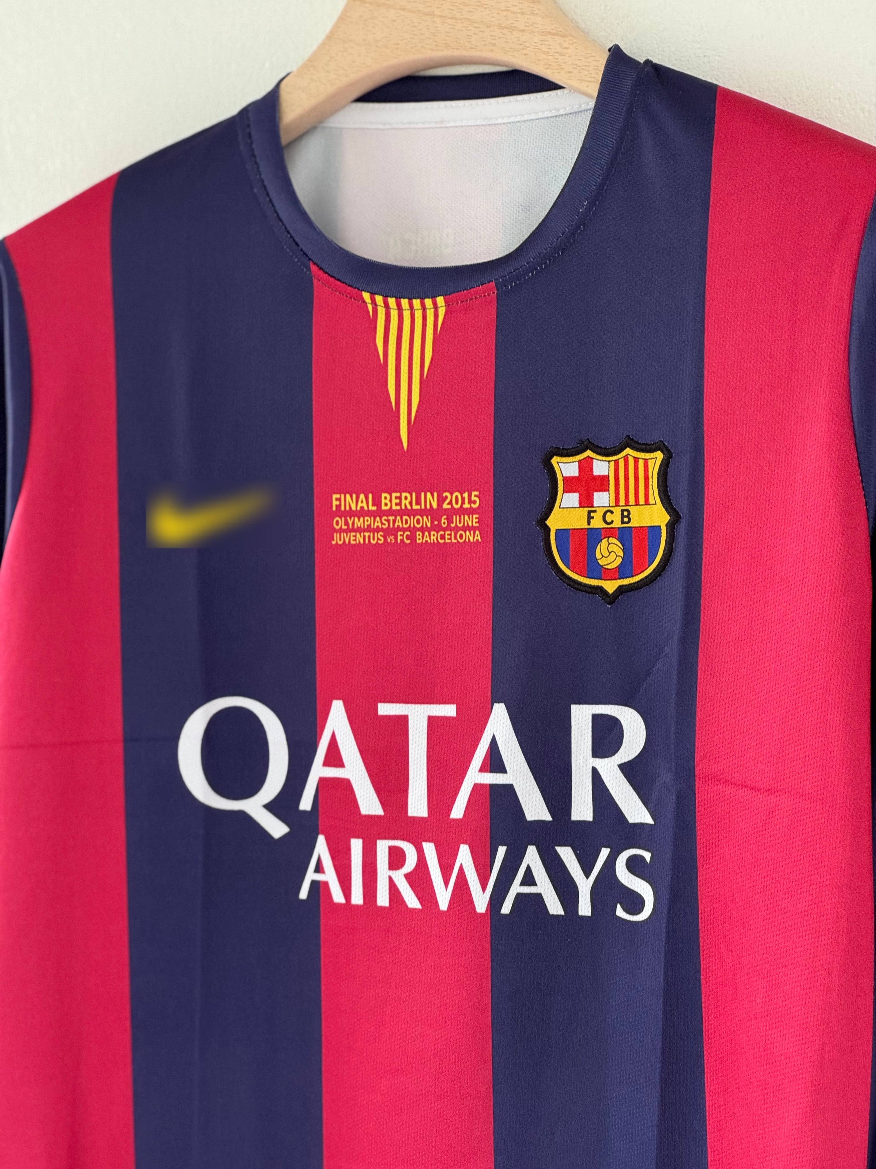 Relive the Magic of  in the 2015-16 Barcelona Home Jersey Full sleeve
