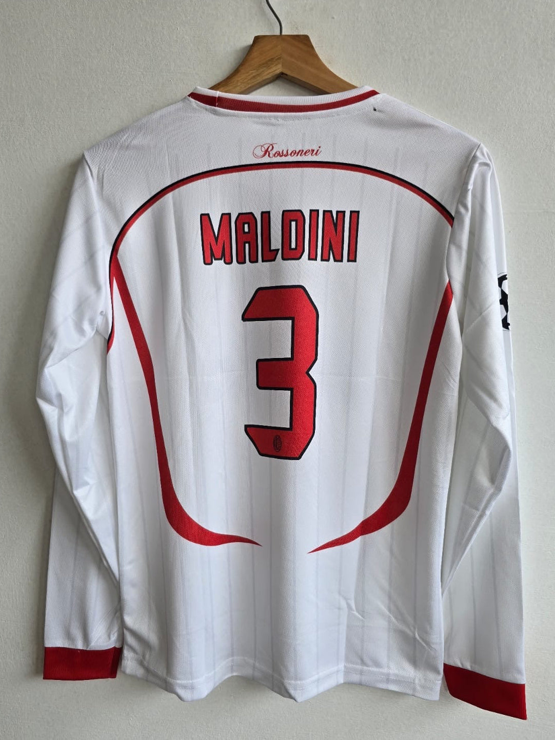 2006-07 AC Milan away jersey (maldini edition)
