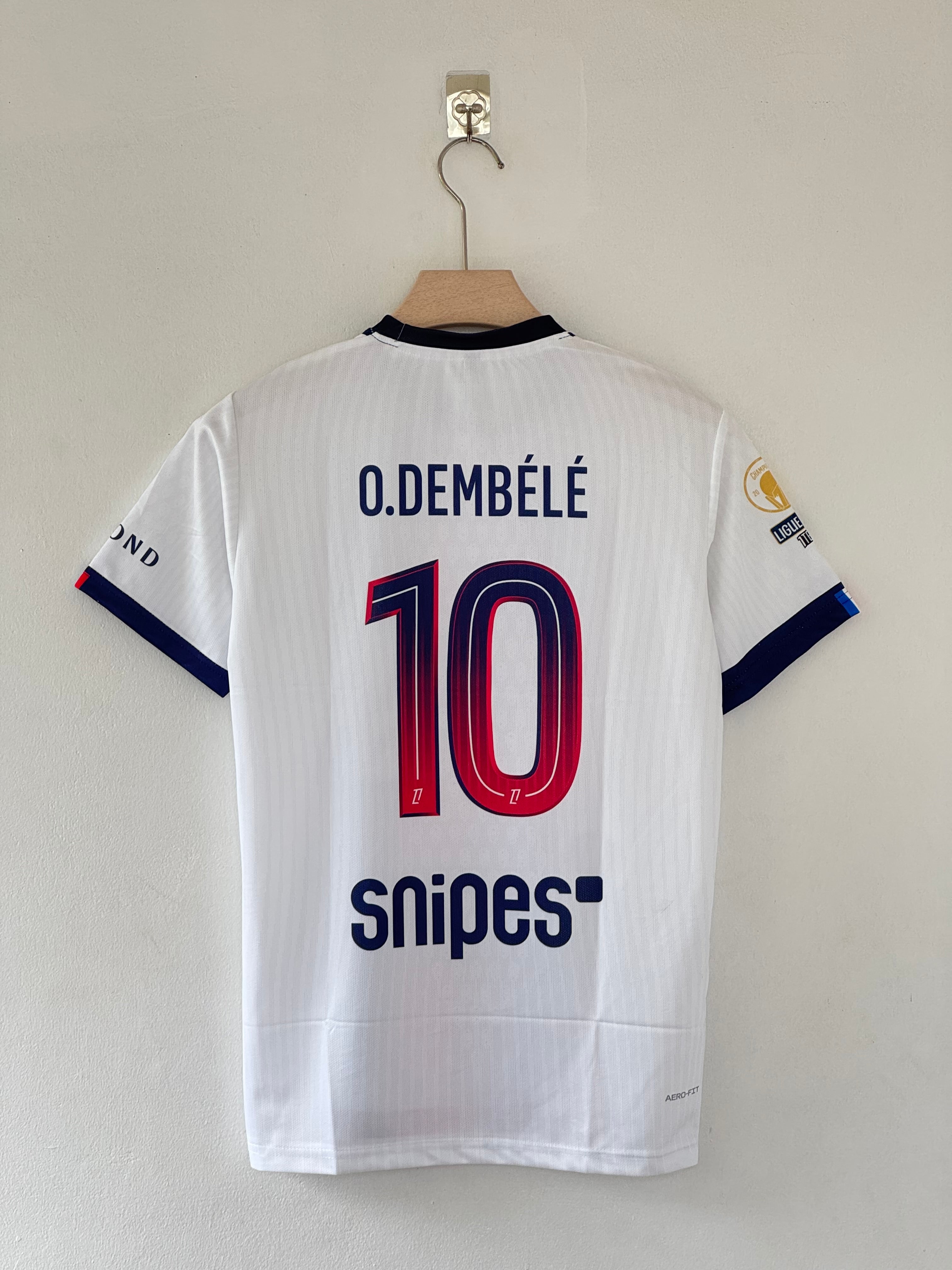 Parisian Flair — PSG 2026–27 Away Jersey (Dembélé Edition)