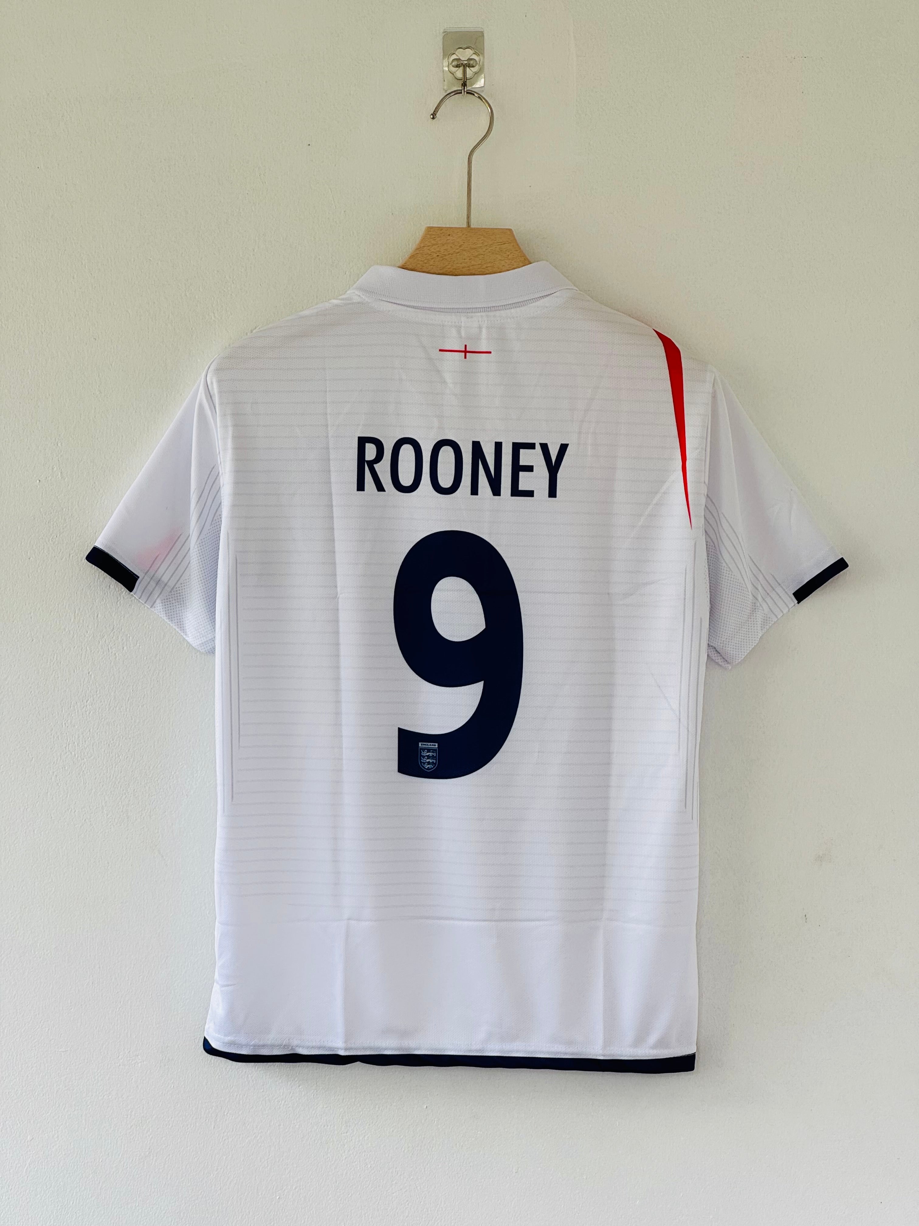 Remember the Rise of a Legend – England 2005 Rooney Home Kit