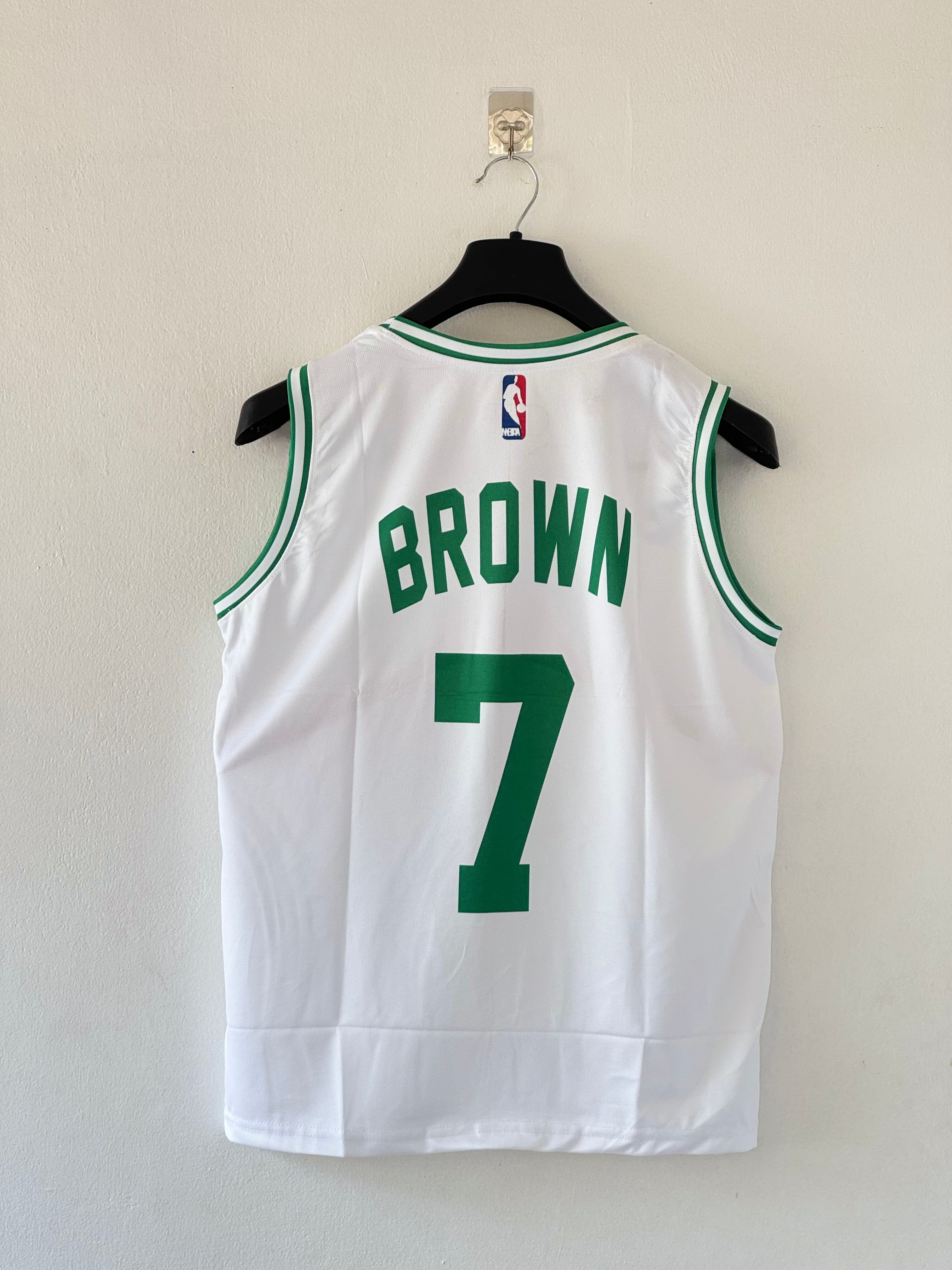 Celtic Pride — Jaylen Brown White Boston Celtics Swingman Jersey