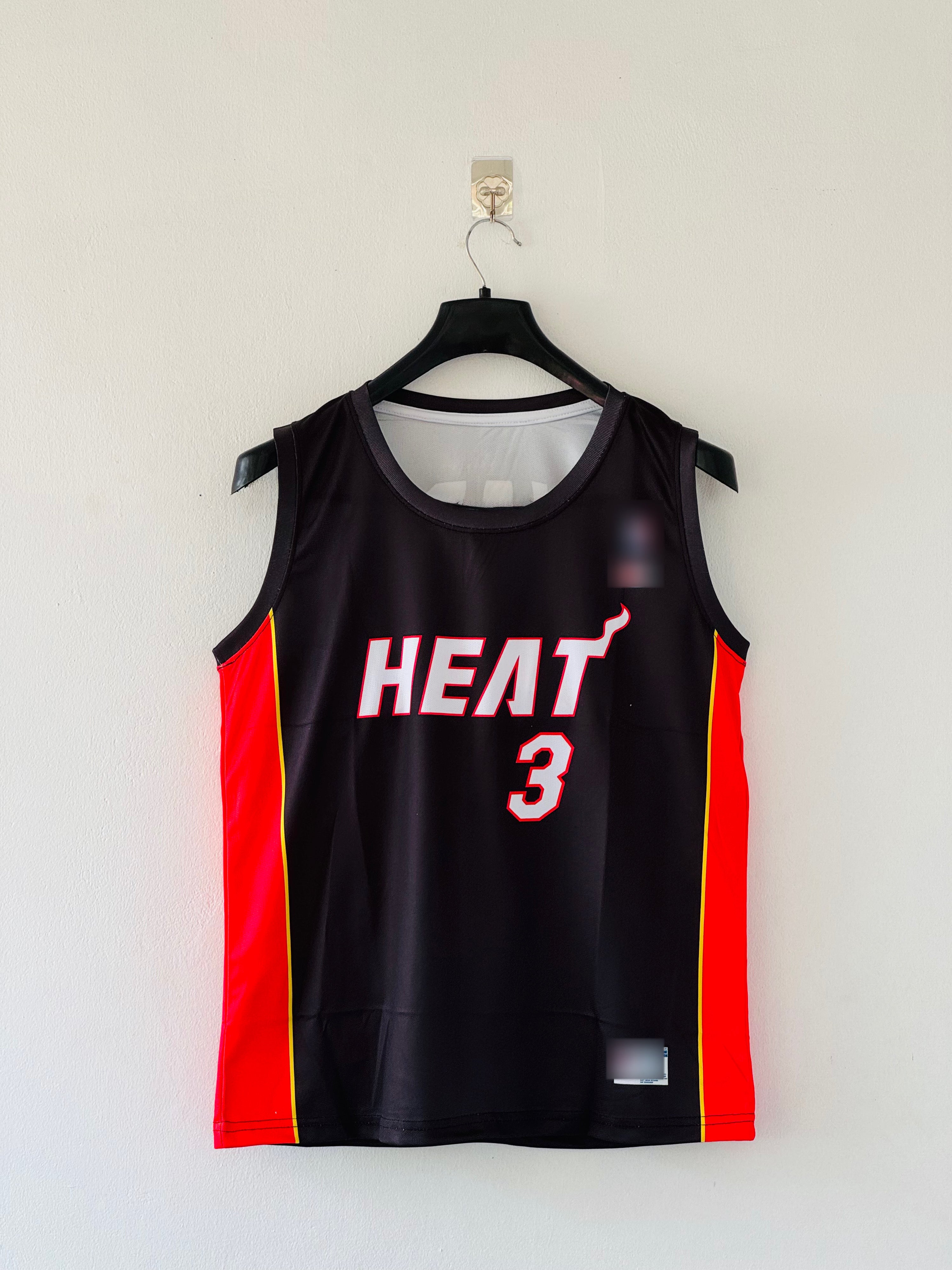 Vice Legacy — Dwyane Wade Miami Heat Black Basketball Jersey
