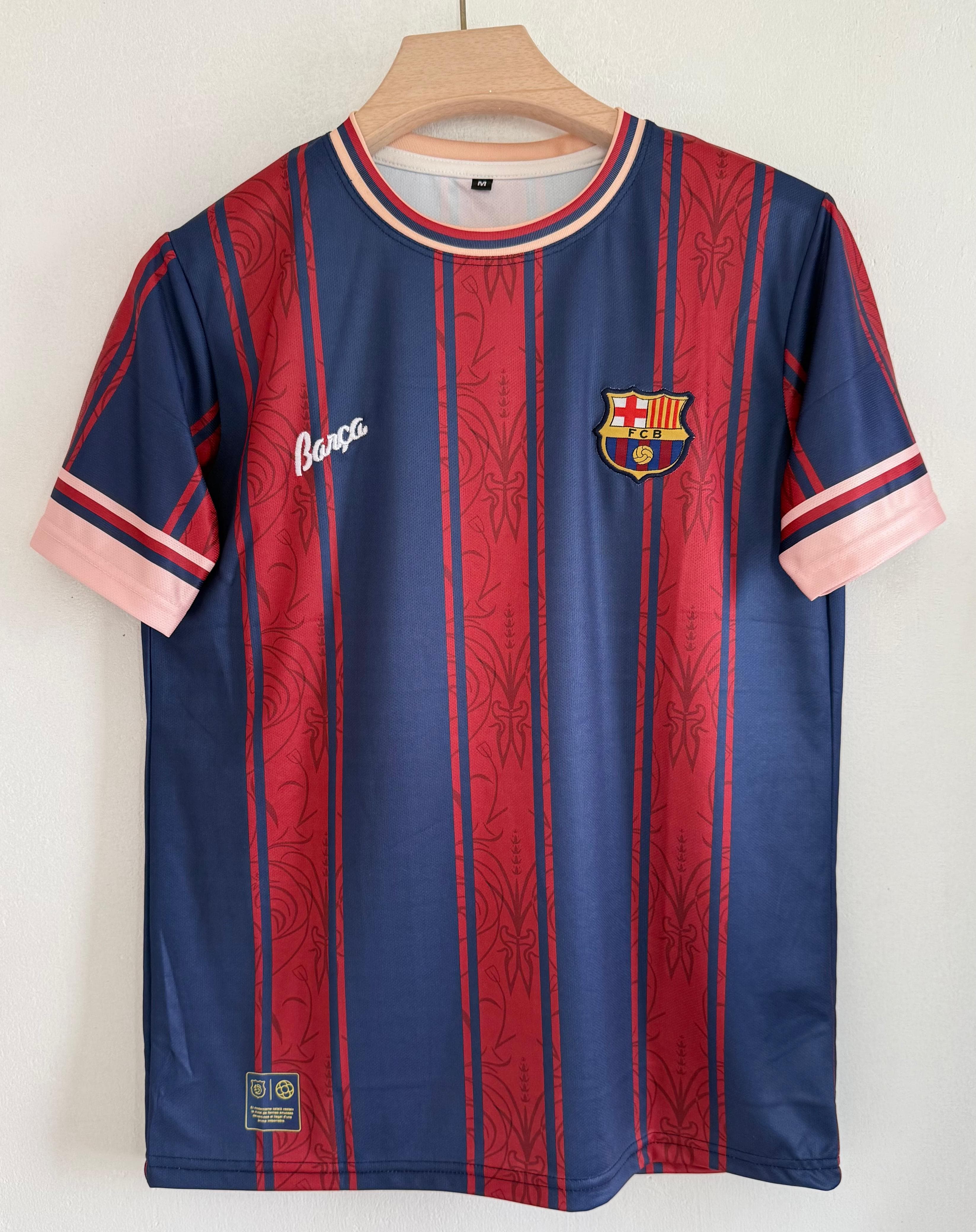 Culé Legacy — FC Barcelona 125th Anniversary Round-Neck Jersey