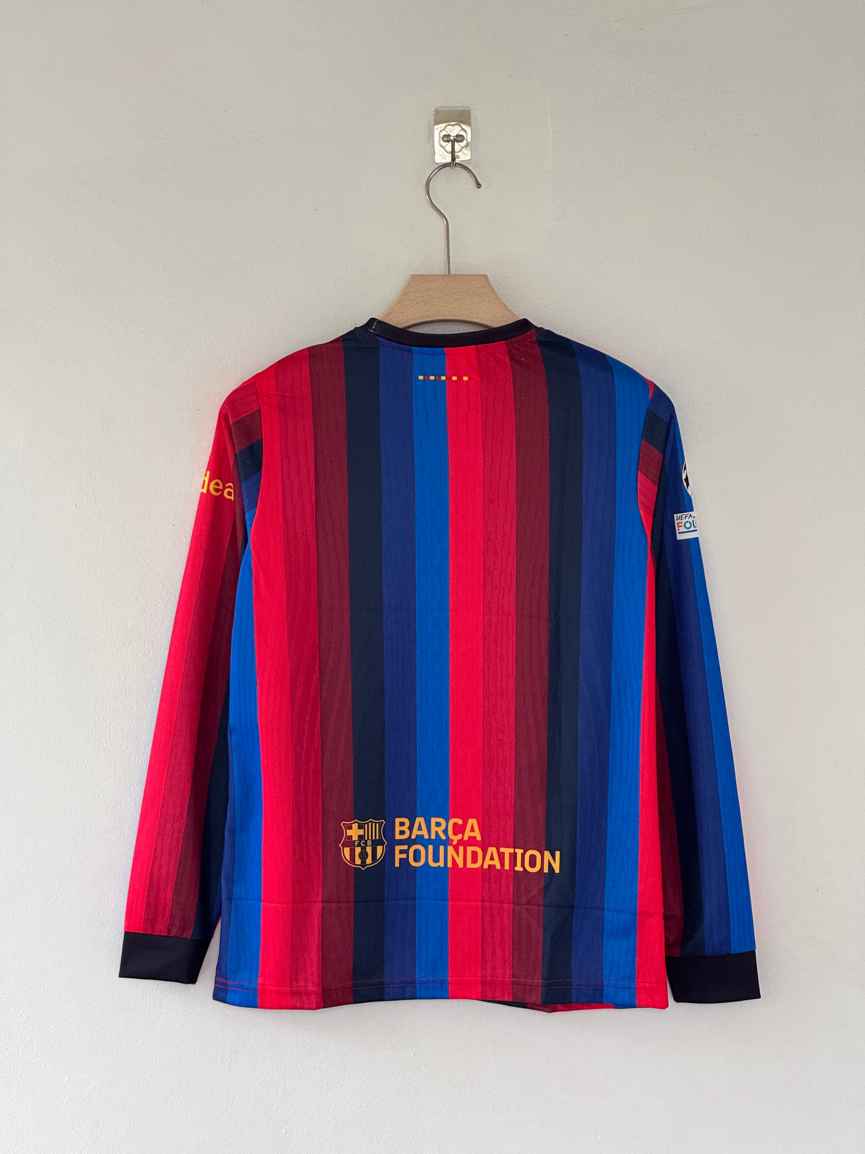 Blaugrana Elite — FC Barcelona 2026–27 Home Jersey (Full Sleeve Edition)