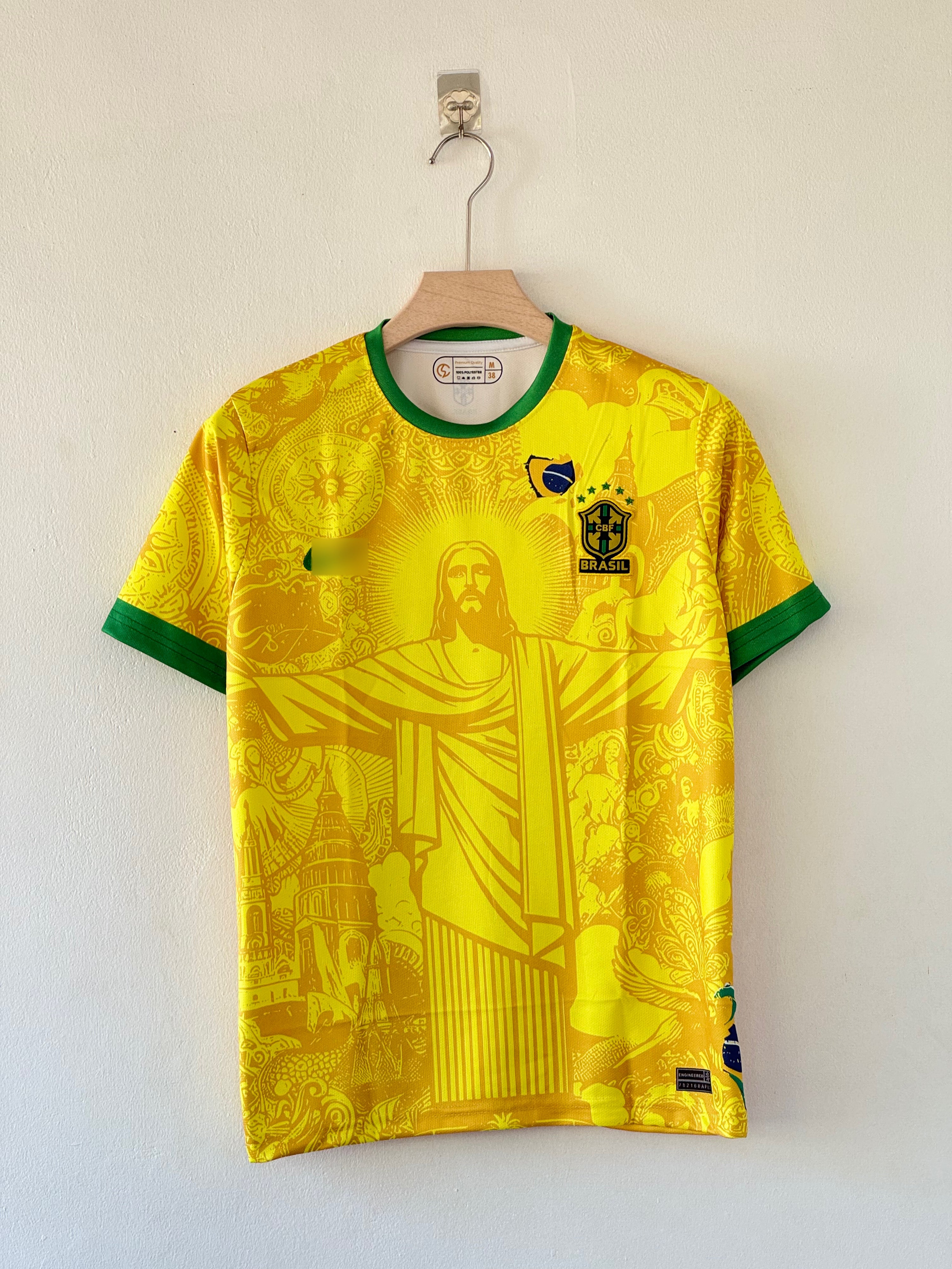 Divine Pride — Brazil 2026 Home Jersey “Christ the Redeemer” Edition
