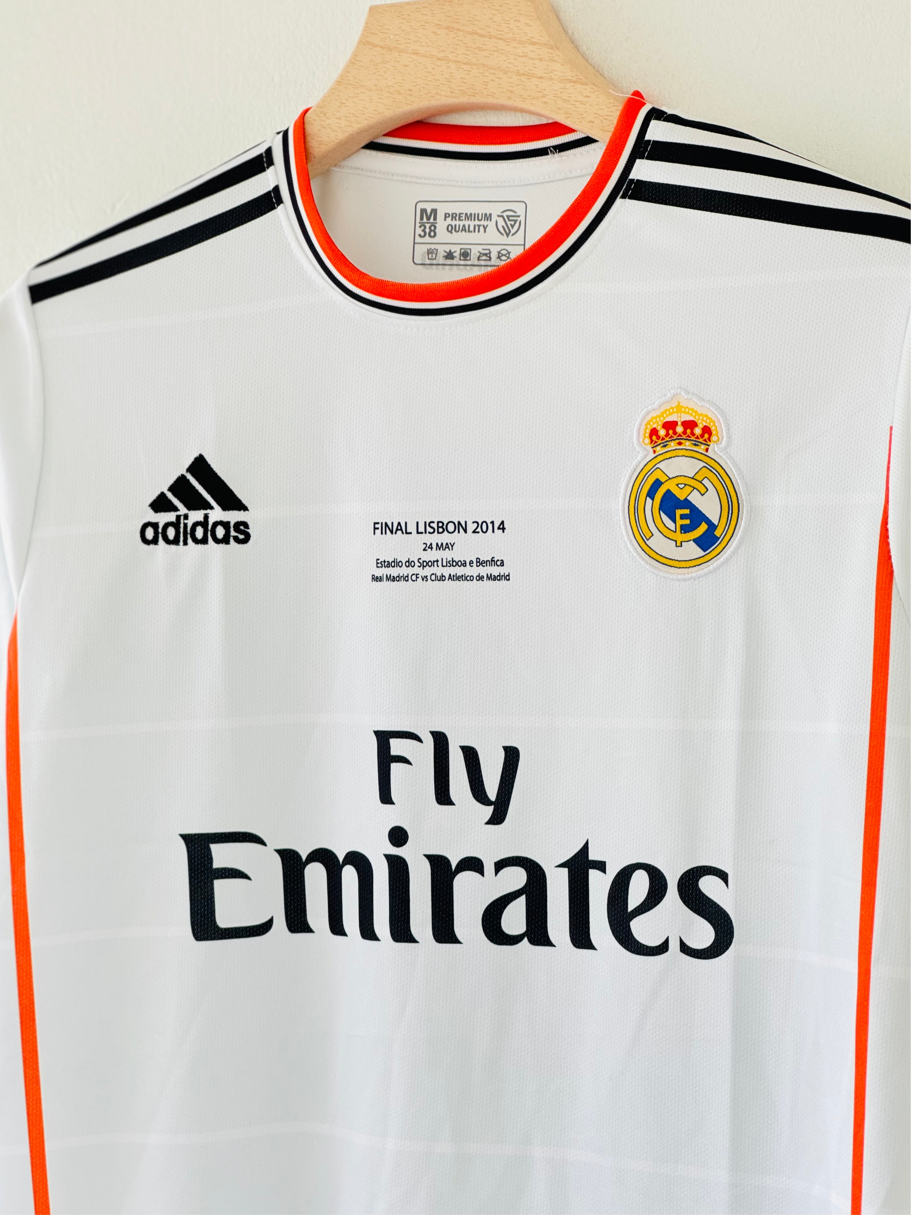 The Decima Legacy – 2013-14 Real Madrid Home Jersey – Cristiano Ronaldo Full Sleeve Embroidery Edition