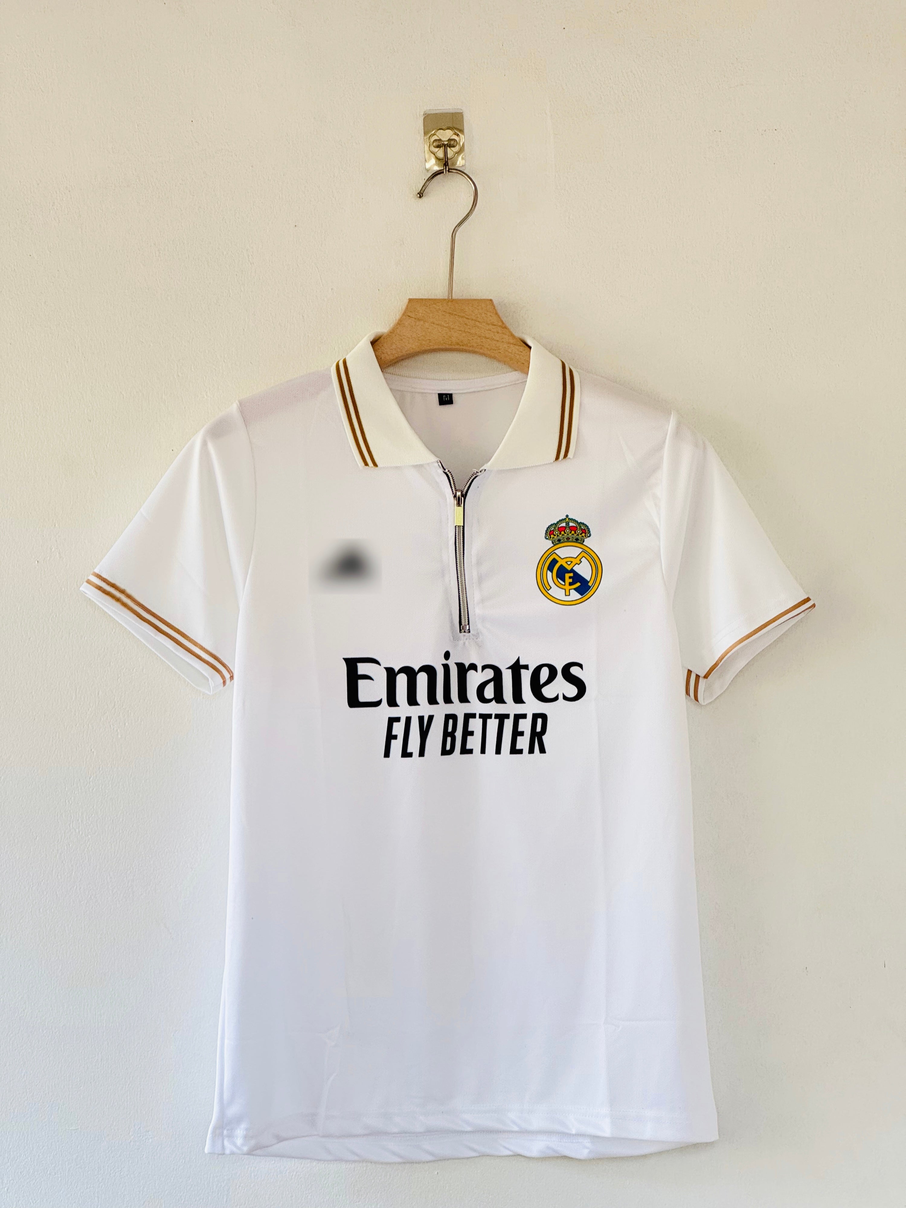 Royal Innovation — Real Madrid 2025/26 Zipper Concept Jersey