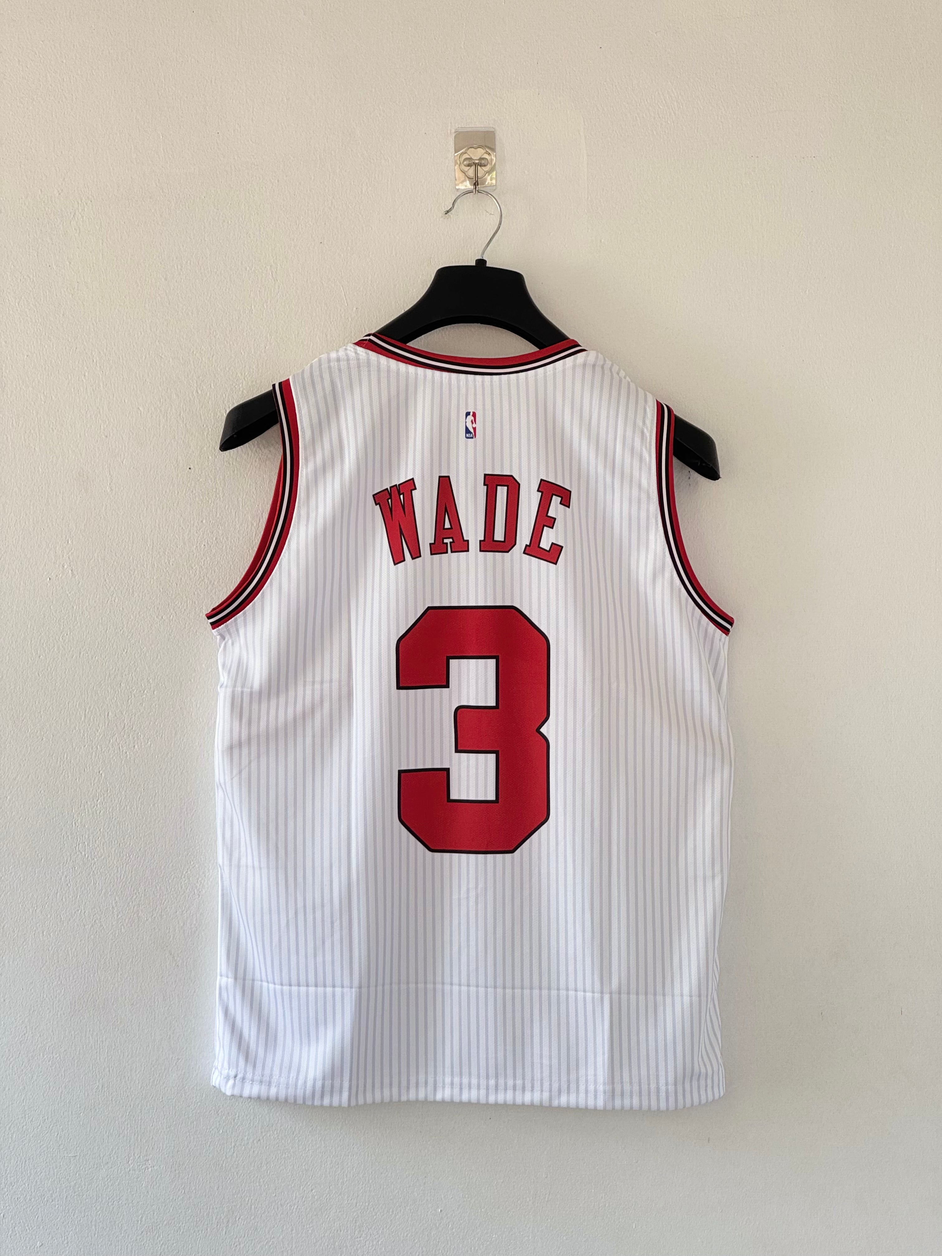 Windy City Legacy — Dwyane Wade Chicago Bulls Home NBA Jersey