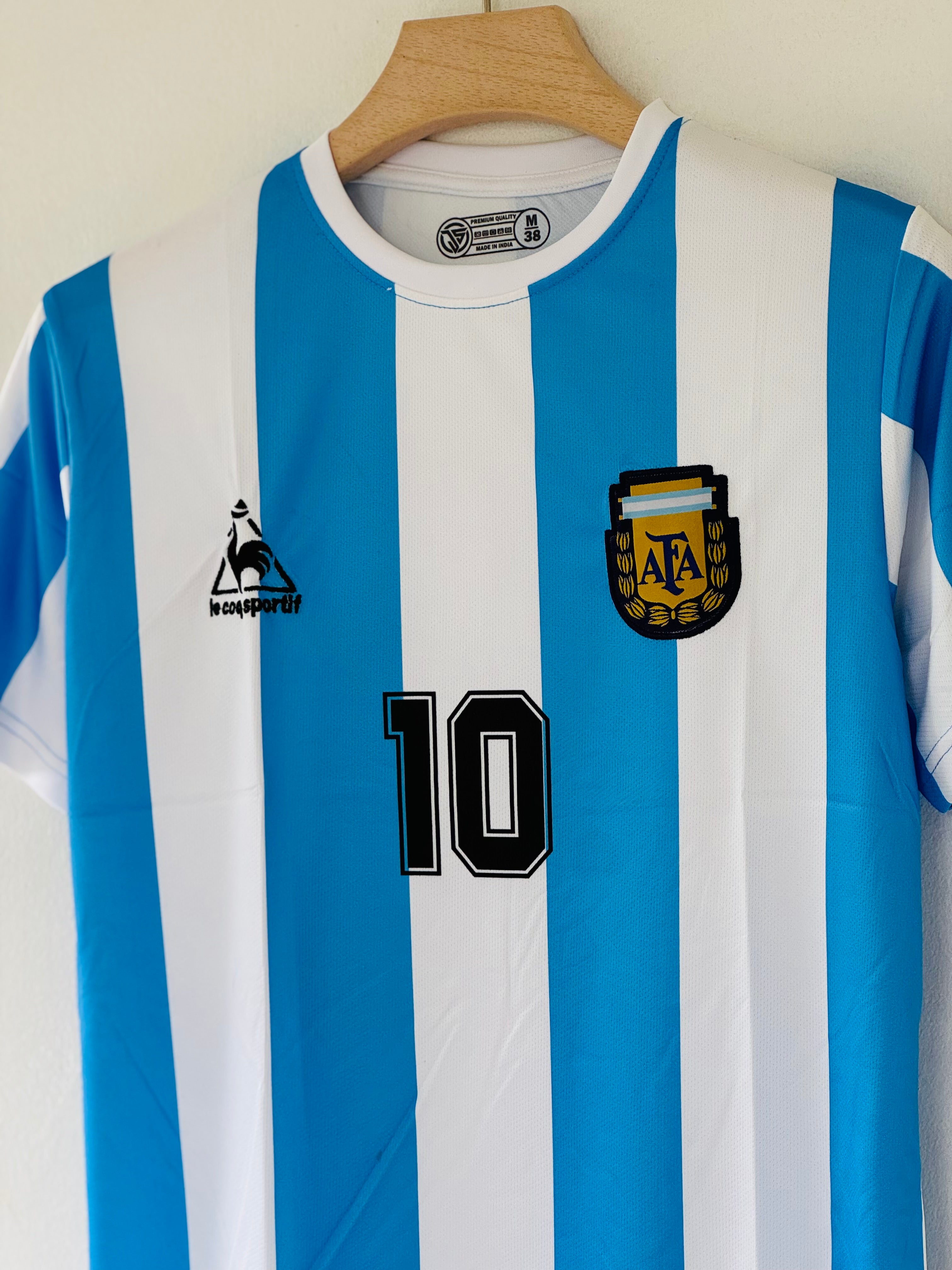 Albiceleste Heritage — Argentina Retro Home Jersey