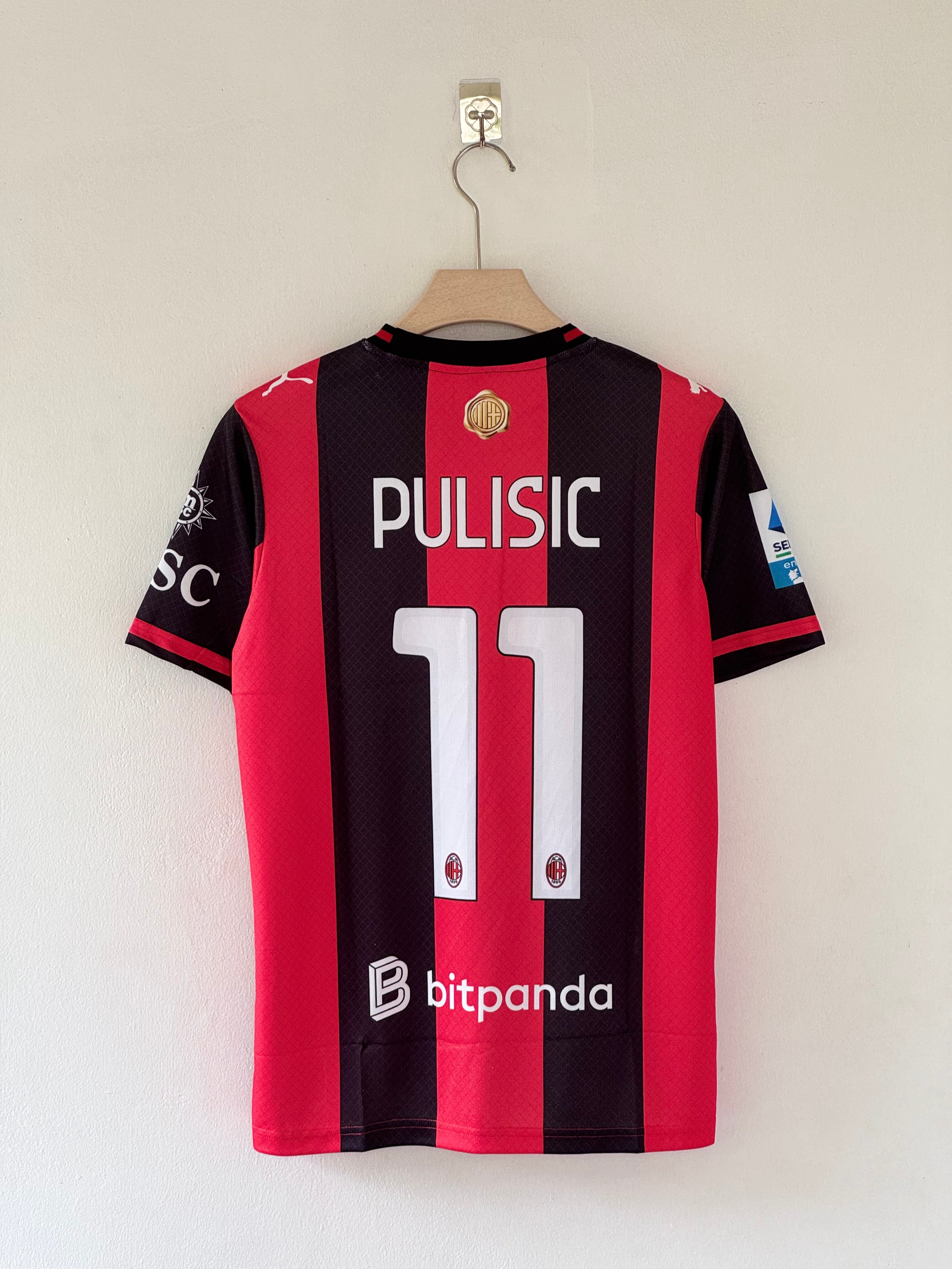 AC Milan 2026/27 Home Jersey — Pulisic Edition(signature)