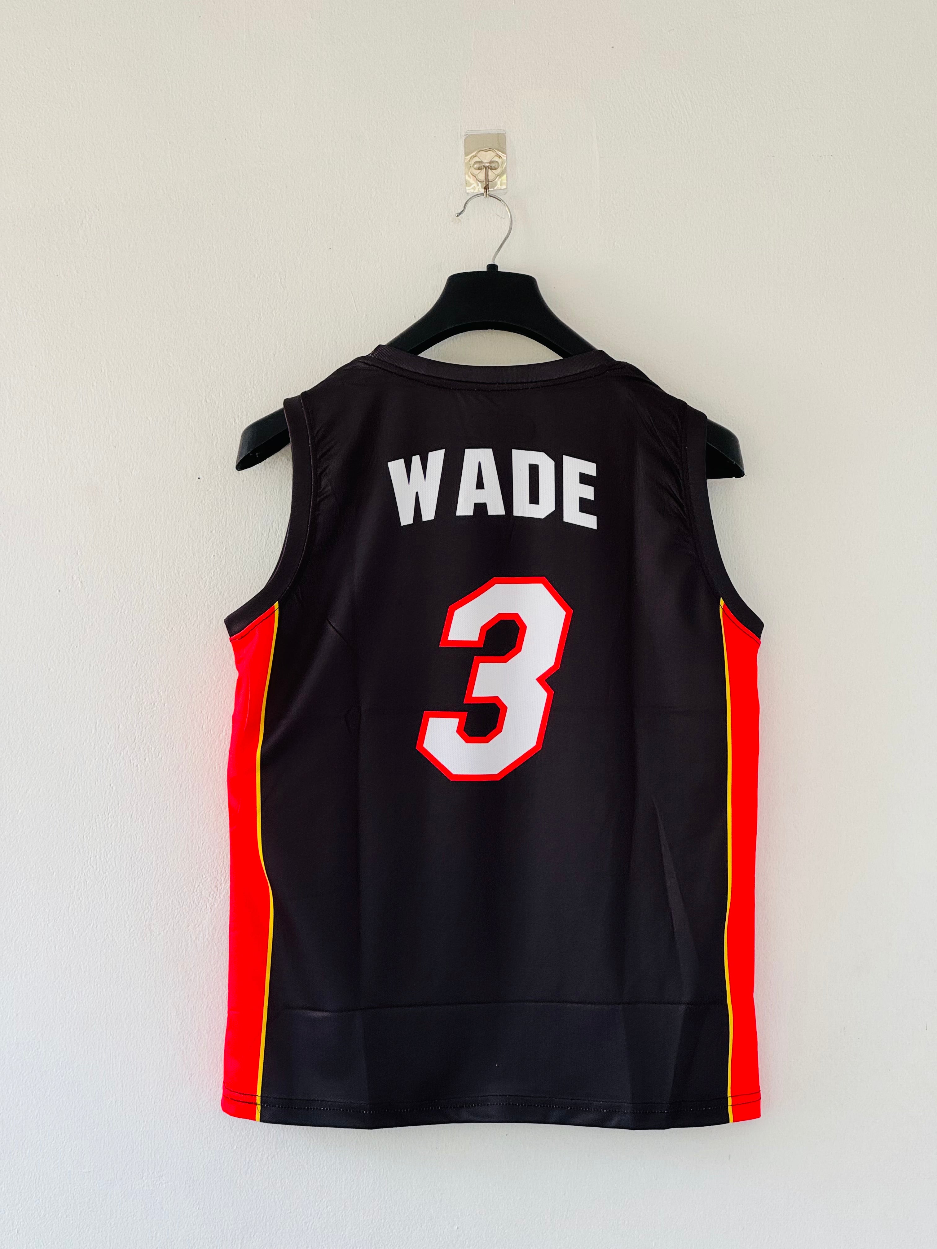 Vice Legacy — Dwyane Wade Miami Heat Black Basketball Jersey