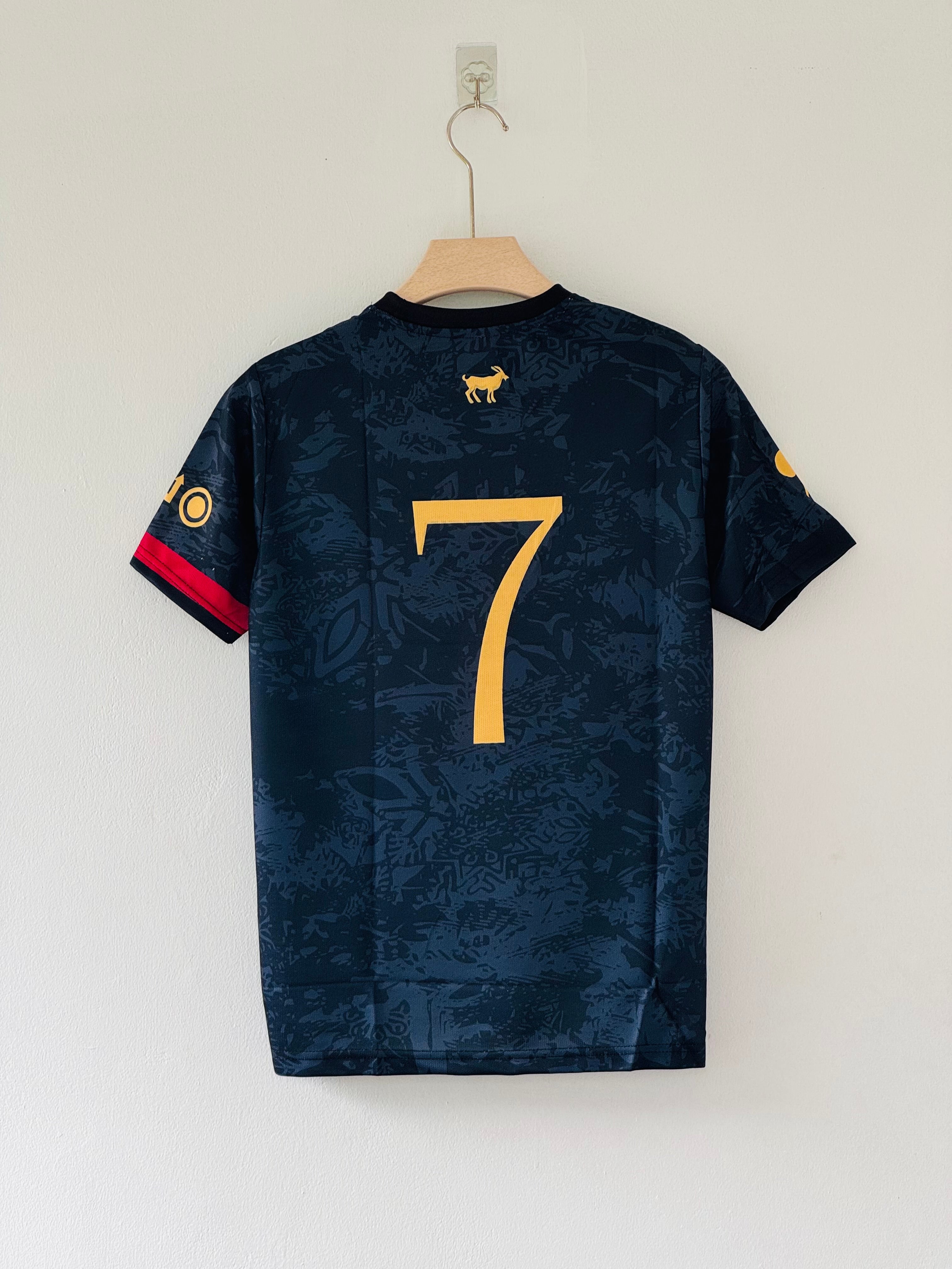 Greatness in Every Stitch – Portugal “GOAT Siiu” Special Edition, Ronaldo Tribute Jersey