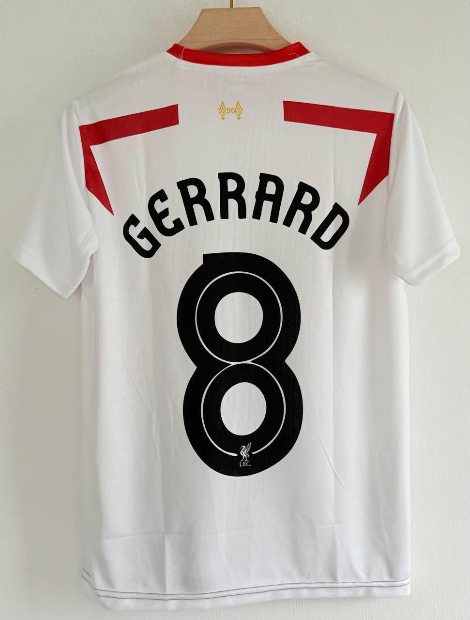 Lead with Legacy in the 2013-14 Liverpool Away Jersey – Steven Gerrard Edition