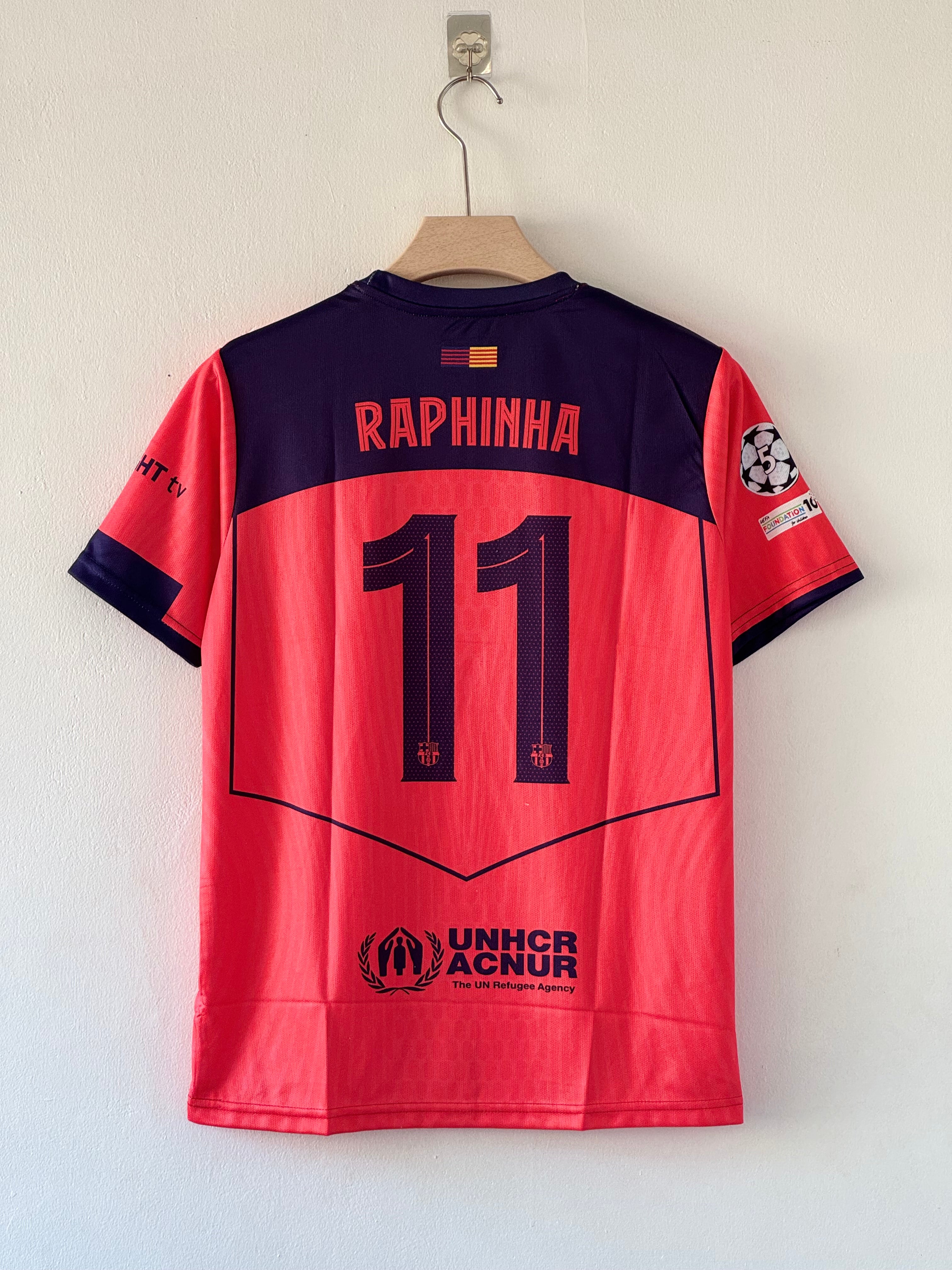 Speed. Skill. Relentless Energy. – Barça 2025/26 Third Kit (Raphinha Edition)